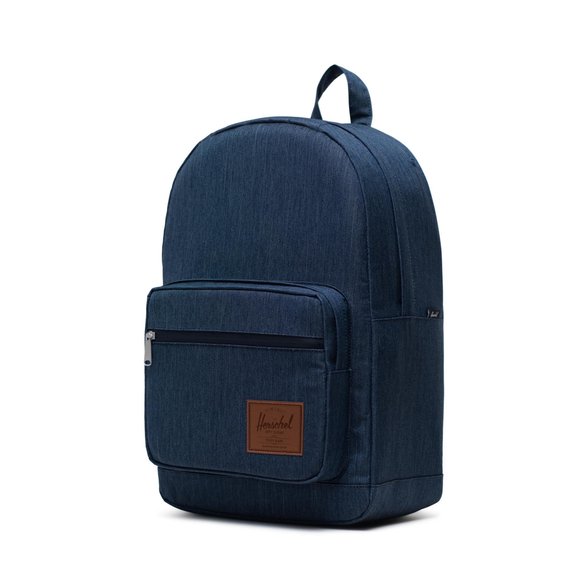 Herschel Pop Quiz backpack, Indigo Denim Crosshatch - Image 3