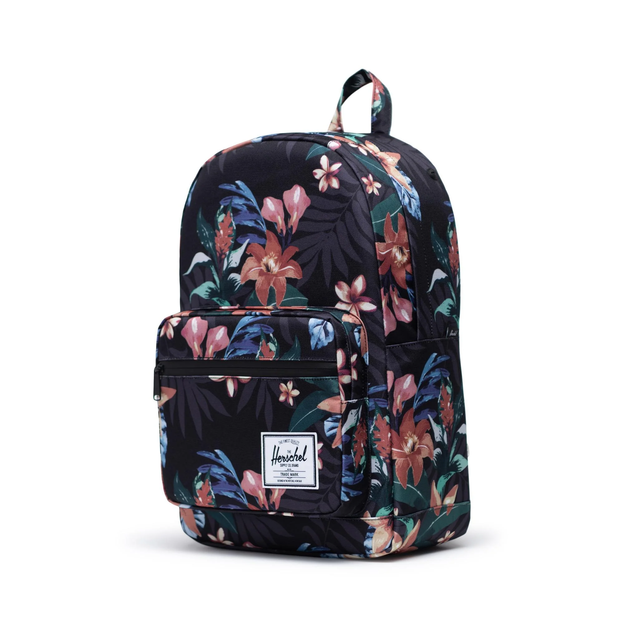 Herschel Pop Quiz backpack, Summer Floral Black - Image 2