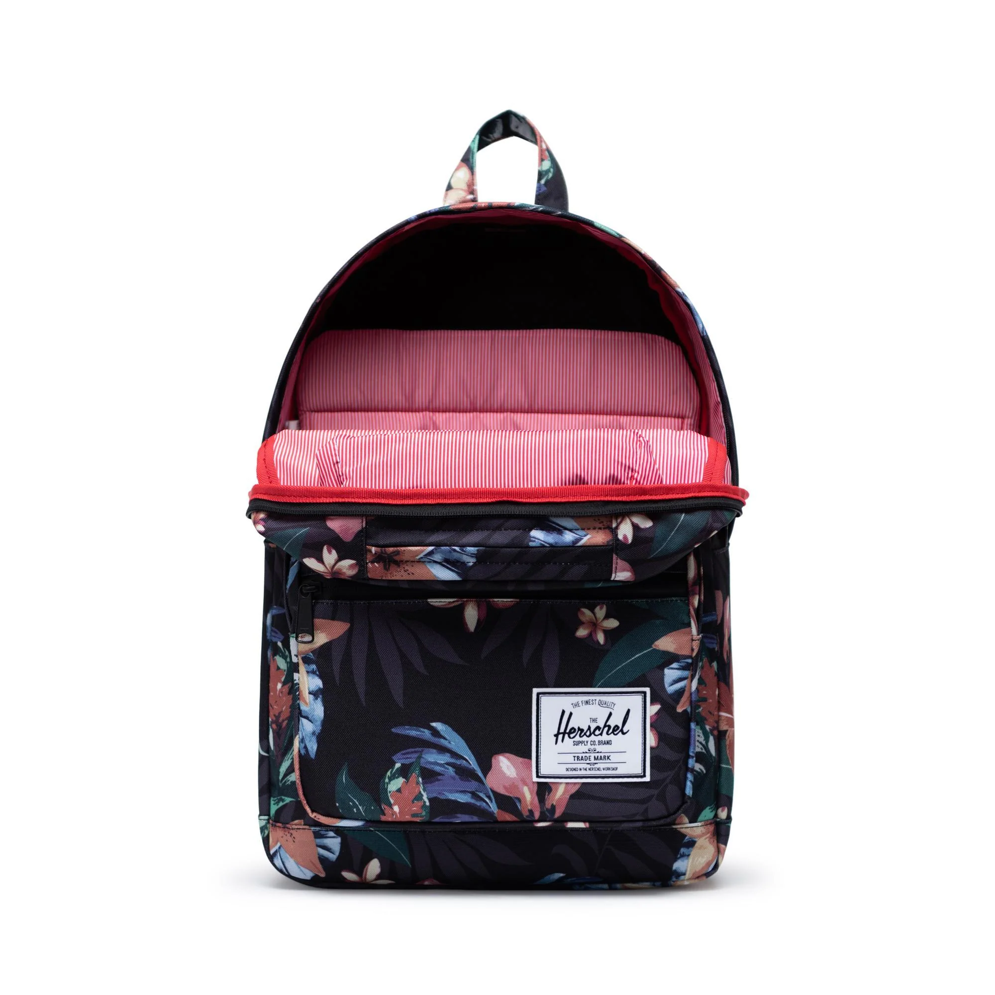 Herschel Pop Quiz backpack, Summer Floral Black - Image 4