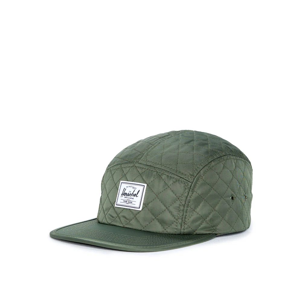 Herschel Glendale Quilted Nylon Cap, Army