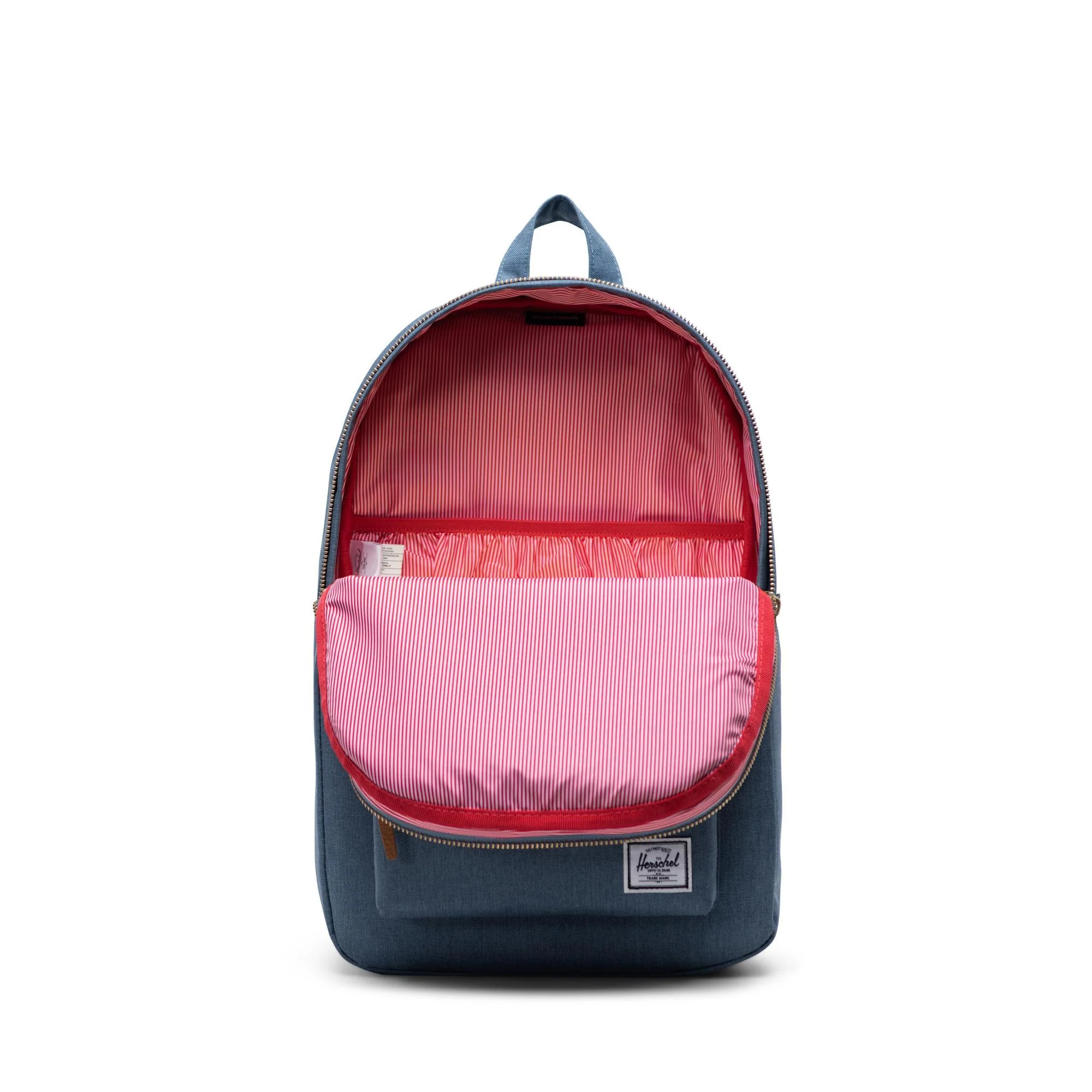 Herschel settlement mid-volume backpack, blue mirage crosshatch - Image 2