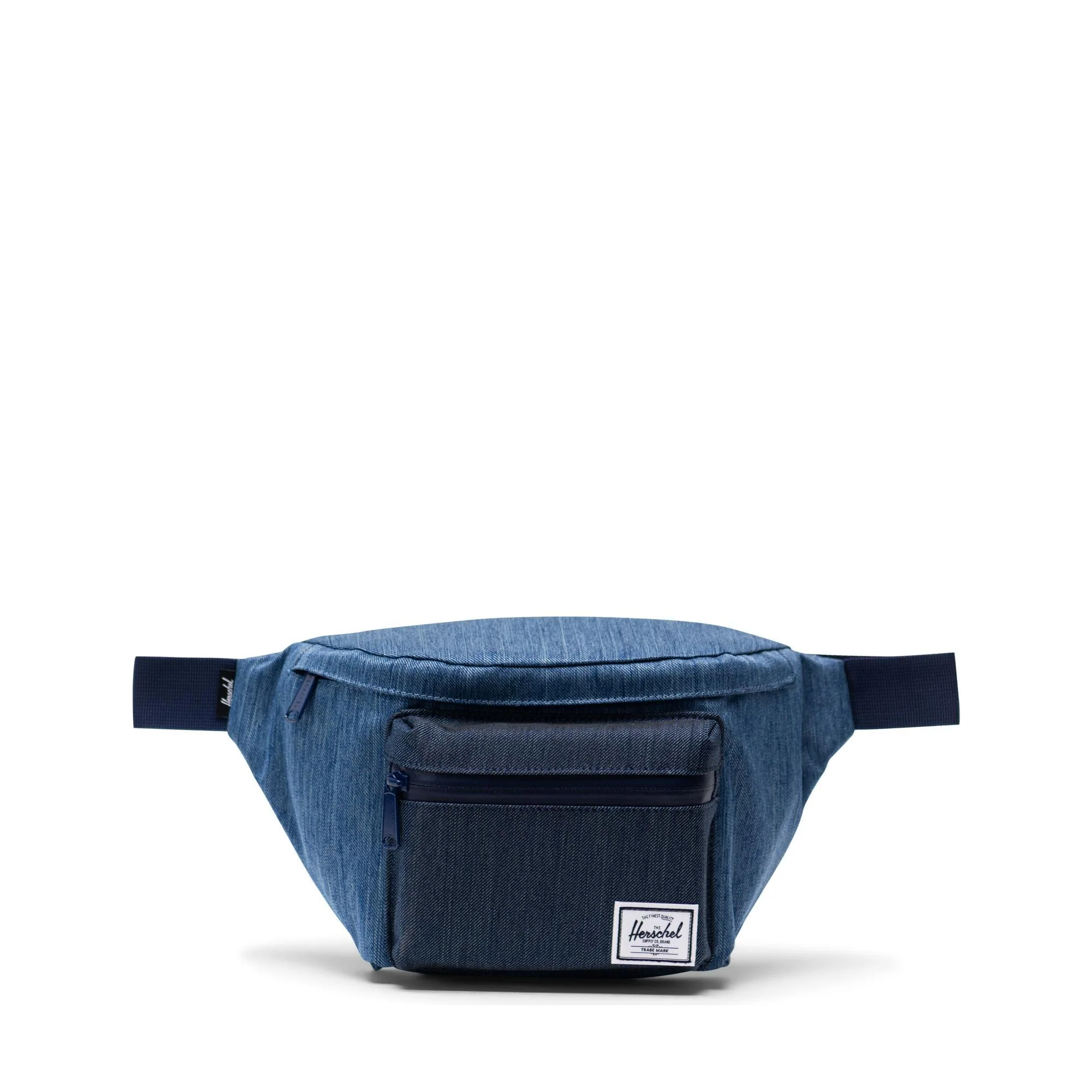 Herschel Seventeen Hip Pack, faded denim/indigo denim
