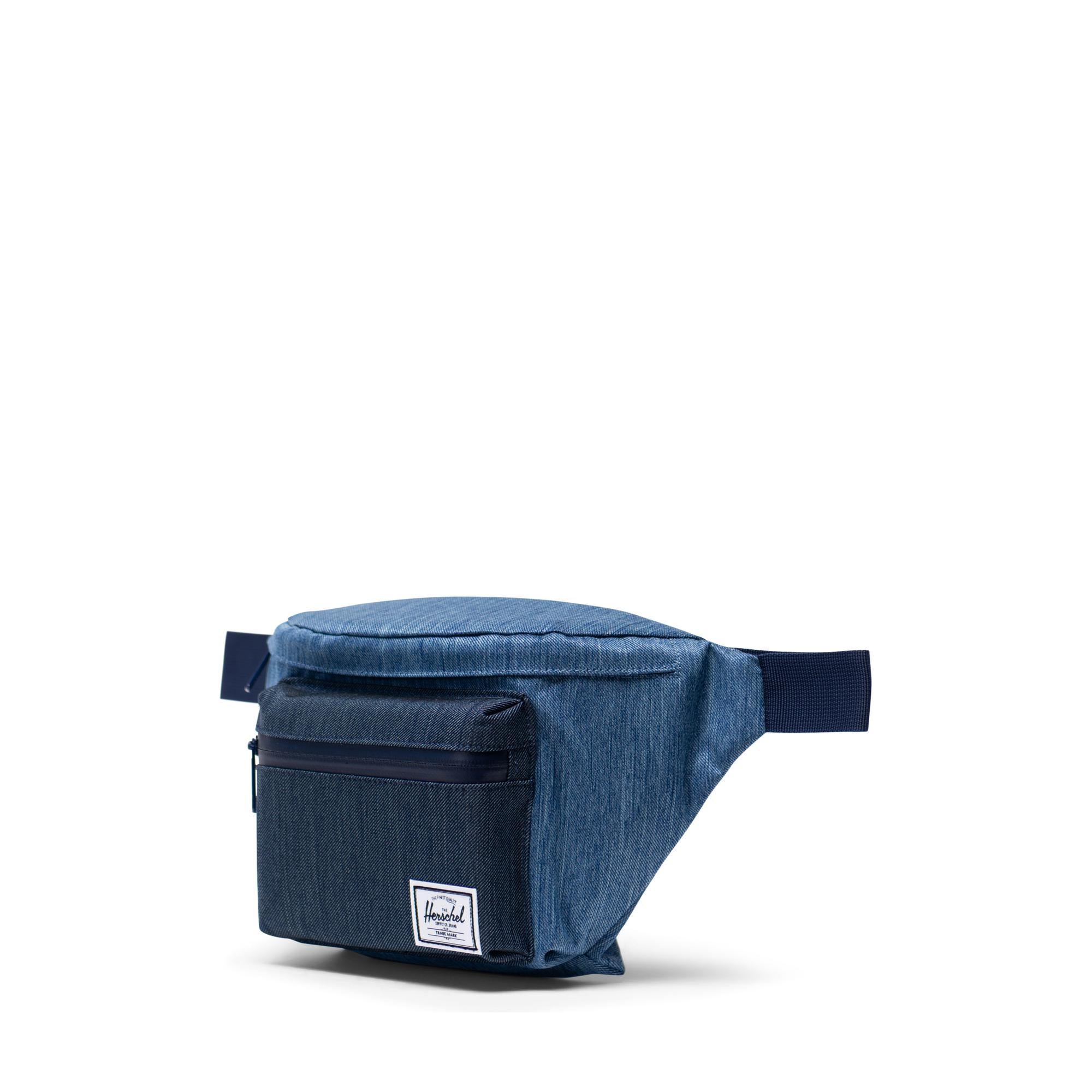 Herschel Seventeen Hip Pack, faded denim/indigo denim - Image 2
