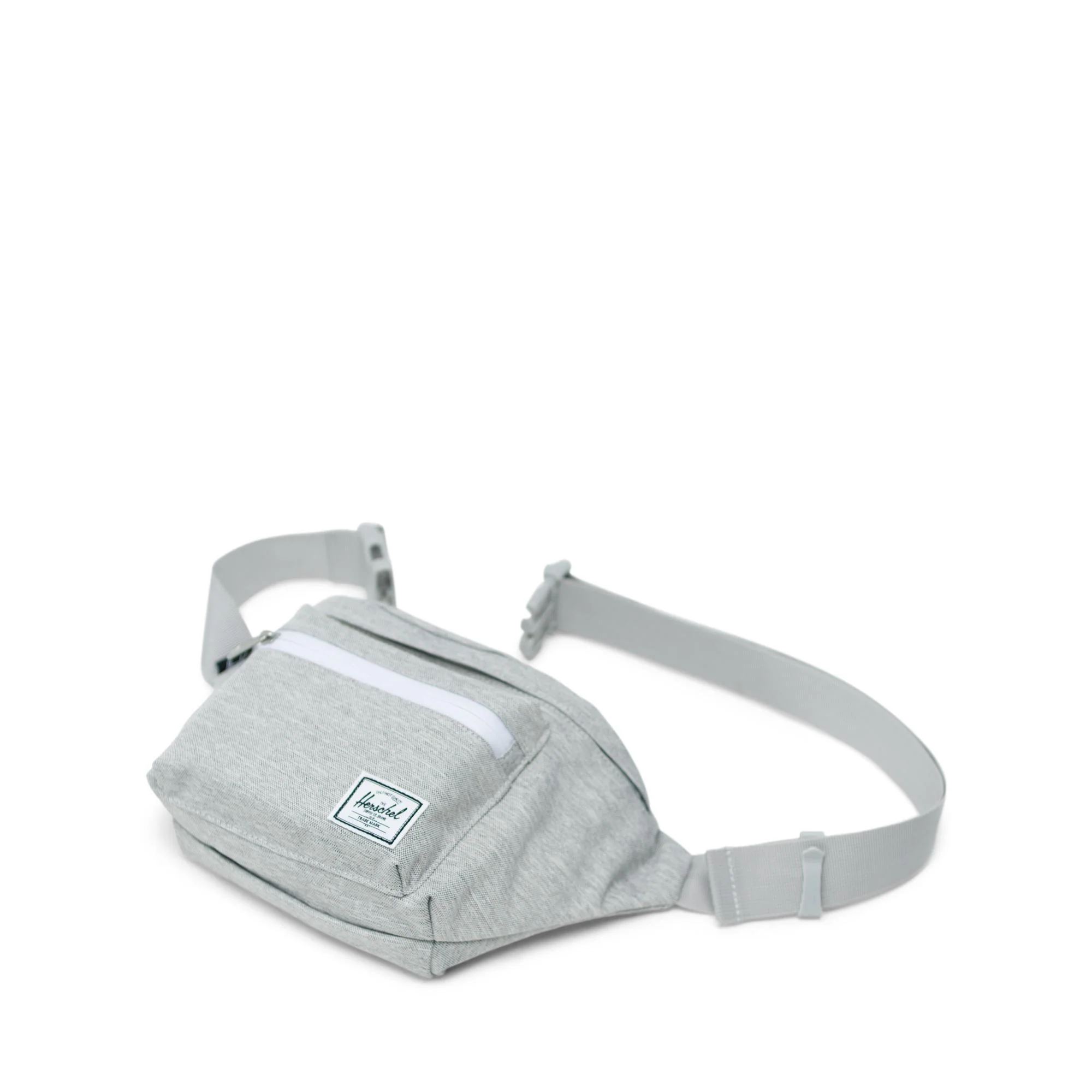 Herschel Seventeen Hip Pack, light grey crosshatch - Image 2