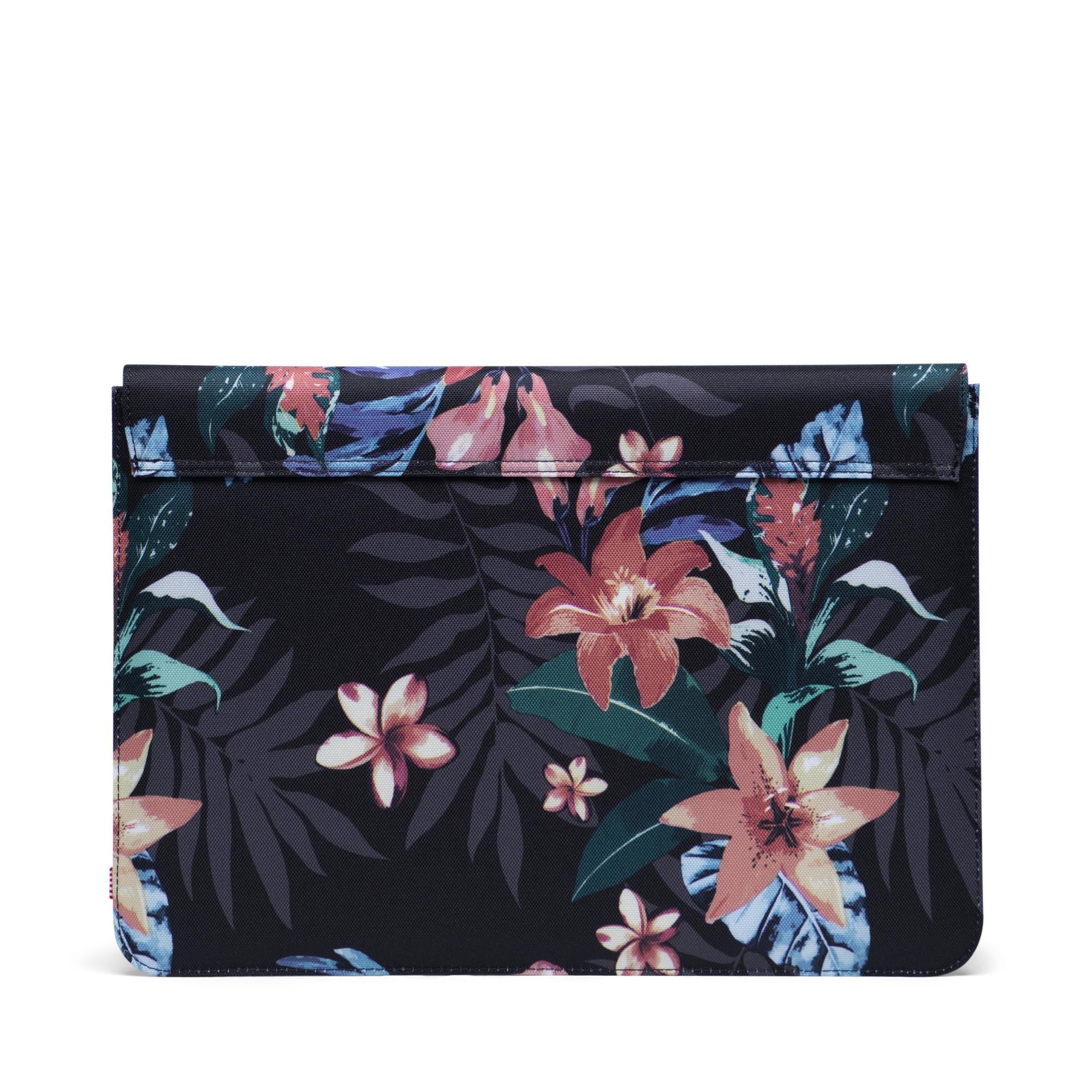 Herschel Spokane Sleeve 13", Summer Floral Black - Image 3