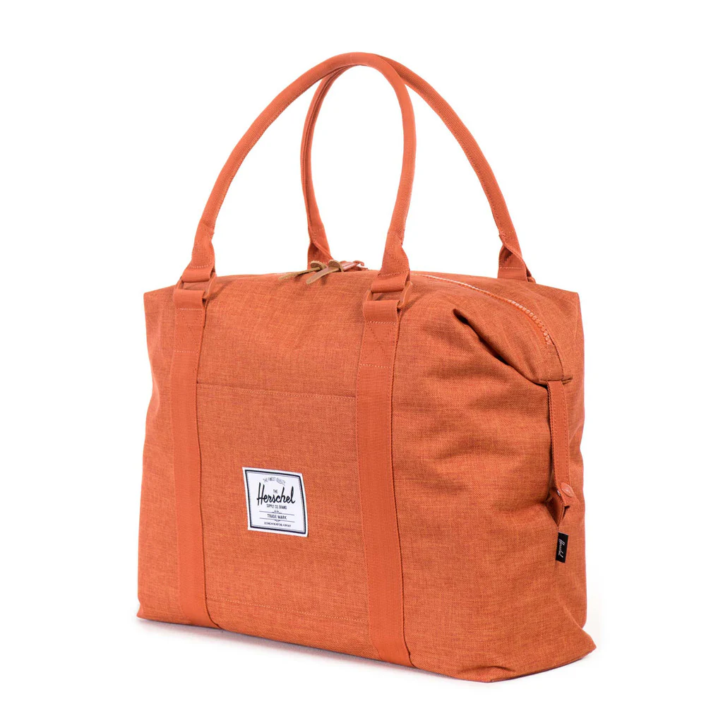 Herschel Strand Plus Poly Bag - Burnt Orange Crosshatch - Image 3