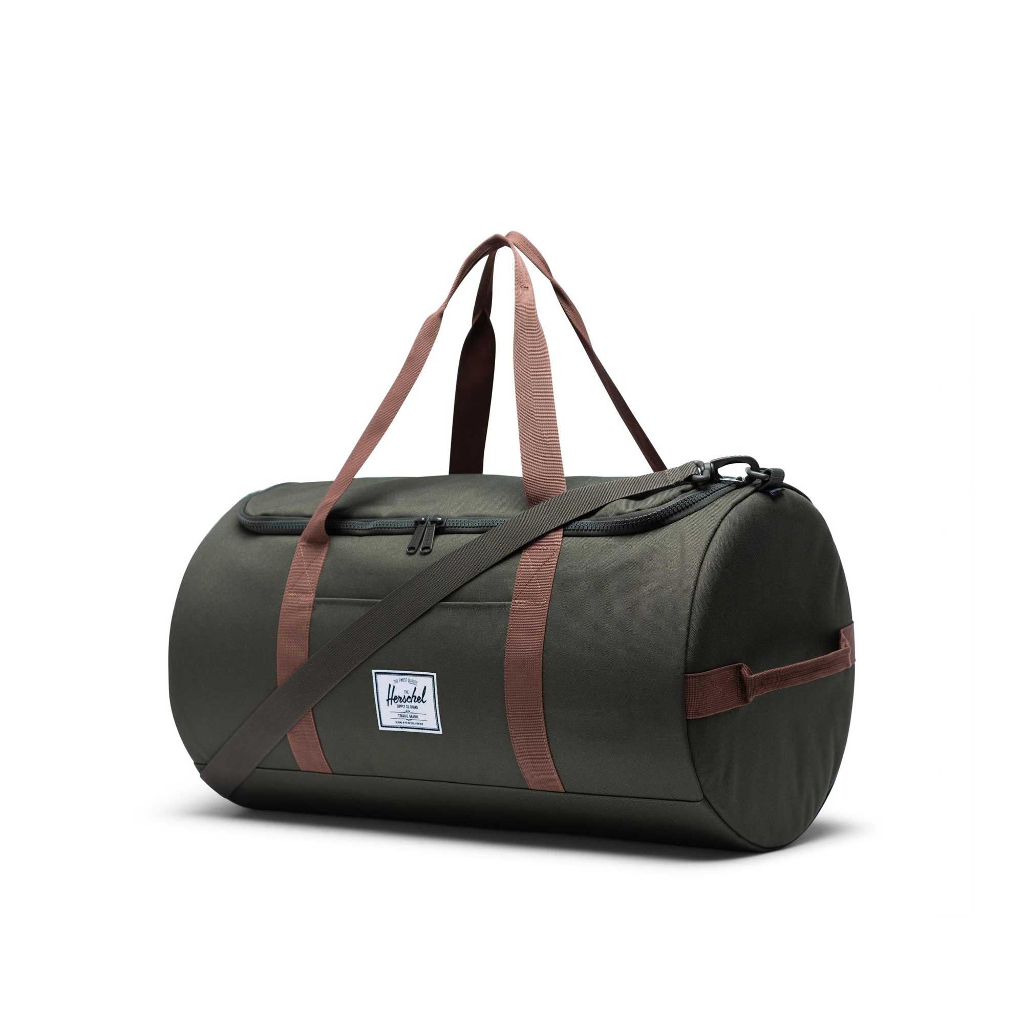 Herschel Sutton duffle, dark olive/saddle - Image 2