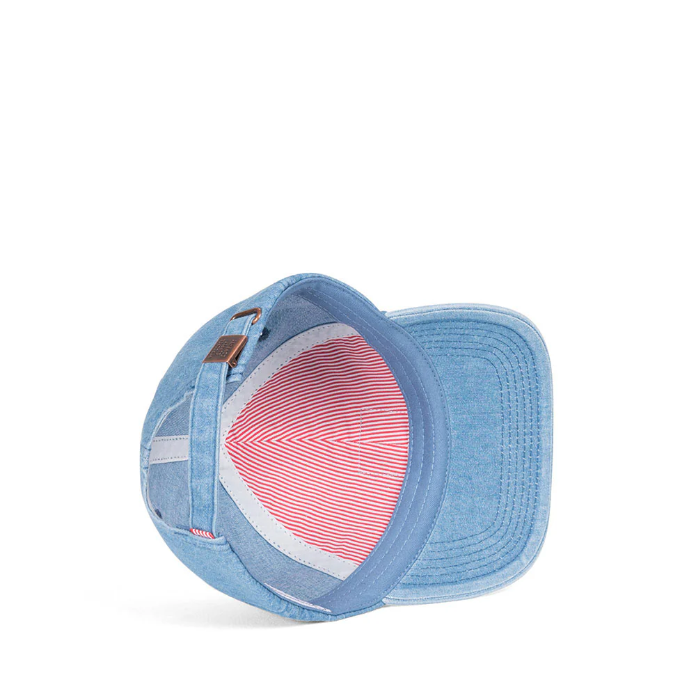 Herschel Sylas Cap, Faded Denim - Image 3
