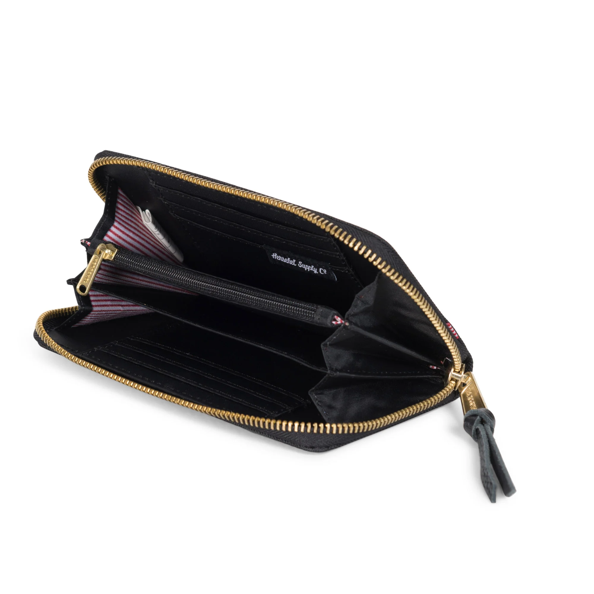 Herschel Thomas Wallet, 600D Poly Black - Image 2