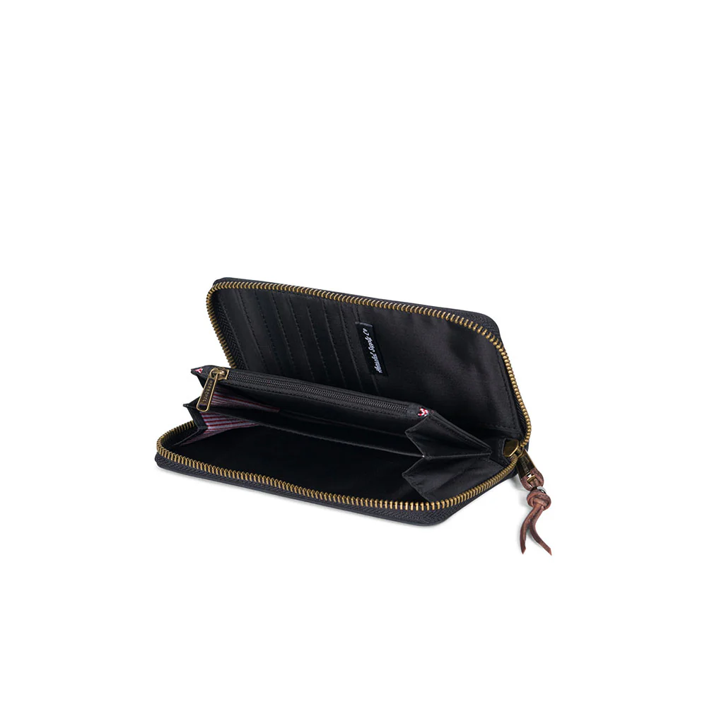 Herschel Thomas Wallet - Black/Black nubuck - Image 2