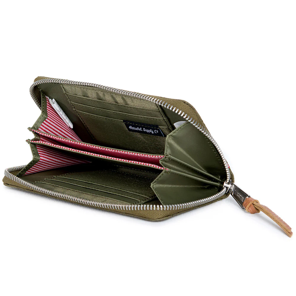 Herschel Thomas Wallet, Poly Army Quilt - Image 3