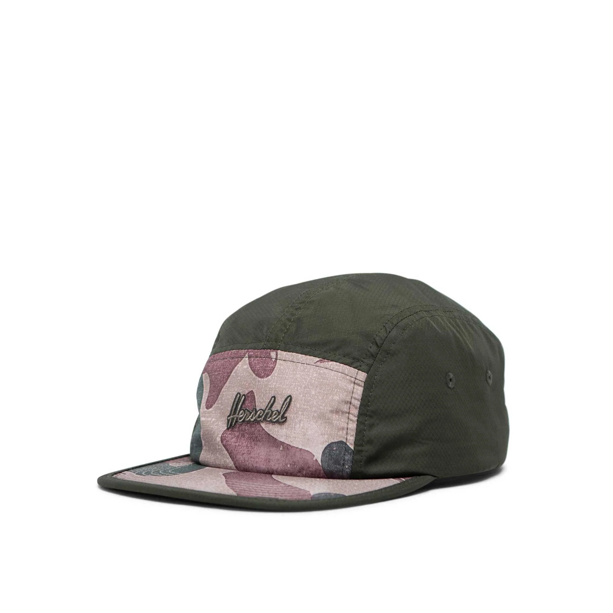 Herschel Voyage Glendale Polyester Hat, Brushstroke Camo/Dark Olive
