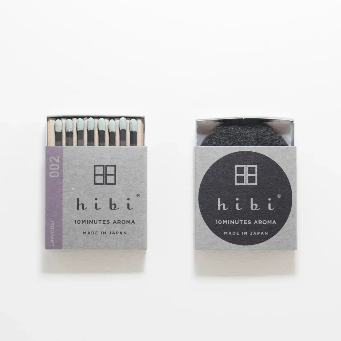 hibi 10MINUTES Aroma Incense Match, lavender