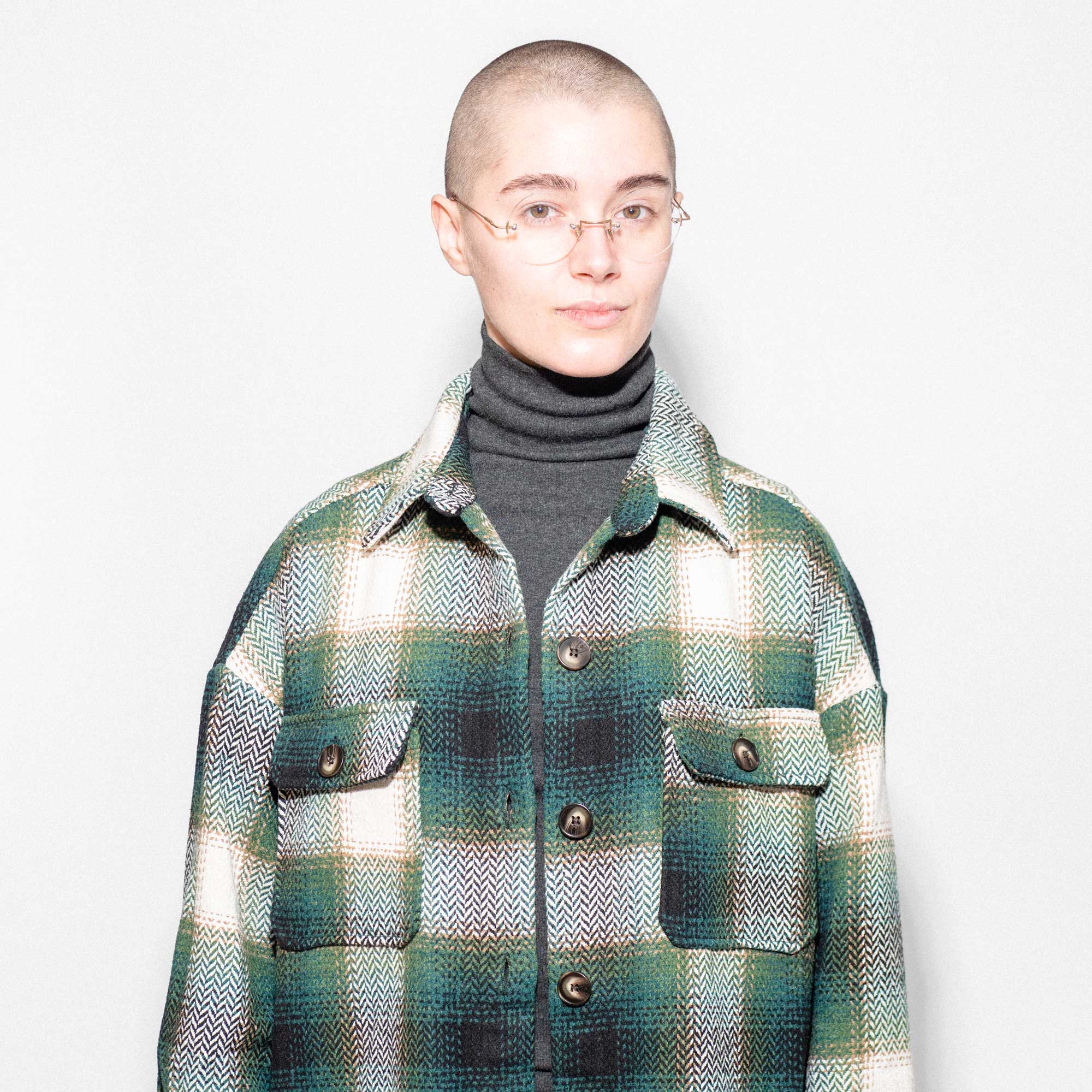 Hume Herringbone Plaid Jacket - Image 2