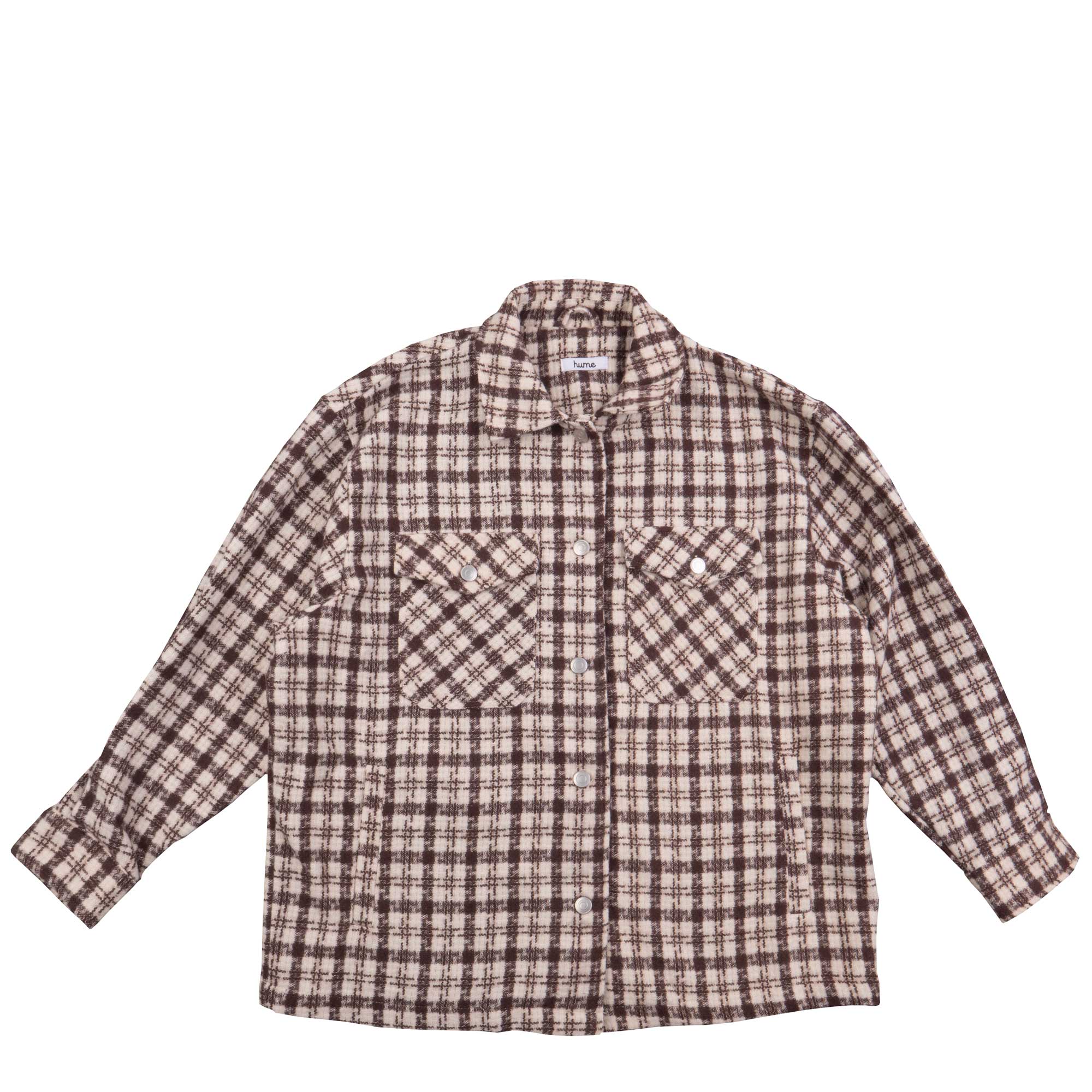 Hume Jansen Button Down Plaid Jacket