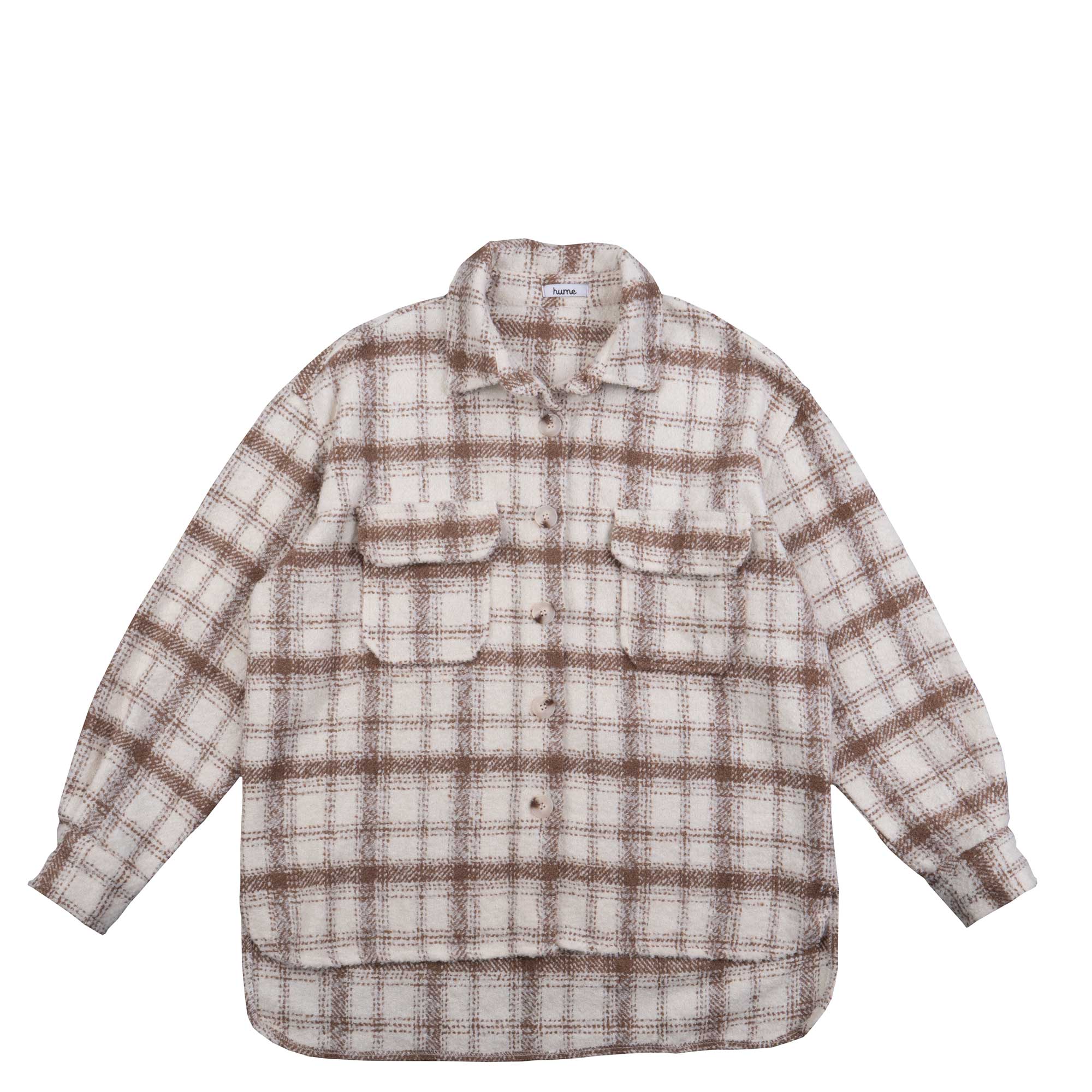 Hume Plaid Shacket