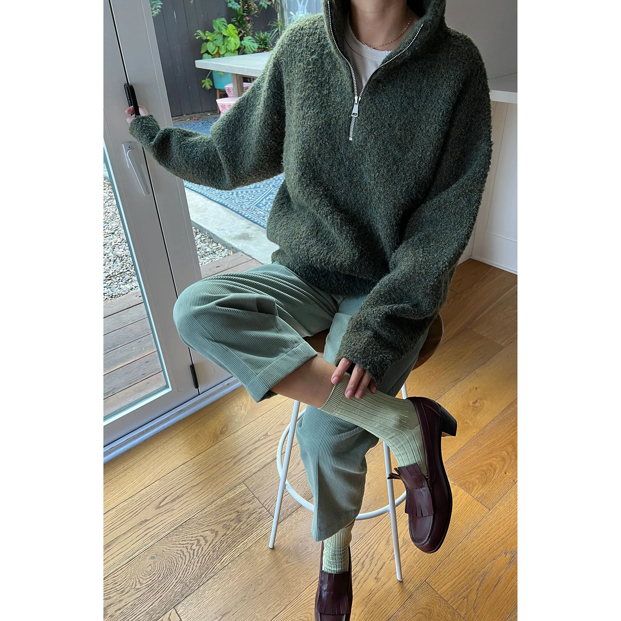 Le Bon Shoppe Womens Andre Sweater - Image 2