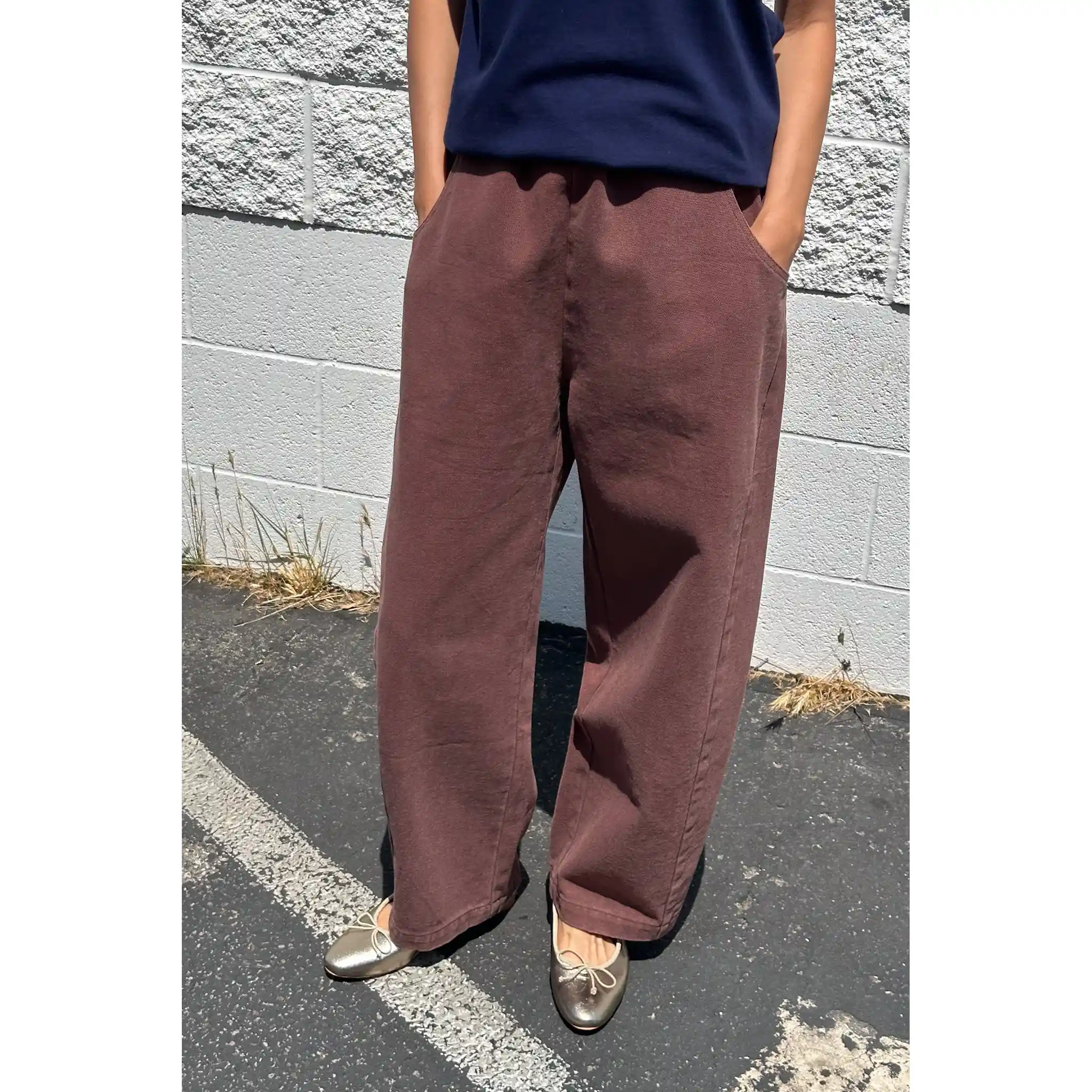Le Bon Shoppe Womens Arc Pants, chocolate - Image 4