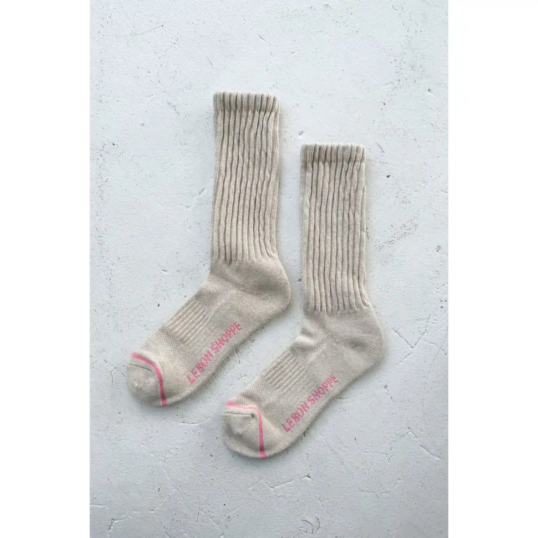 Le Bon Shoppe Womens Ballet Socks, oatmeal - Image 2
