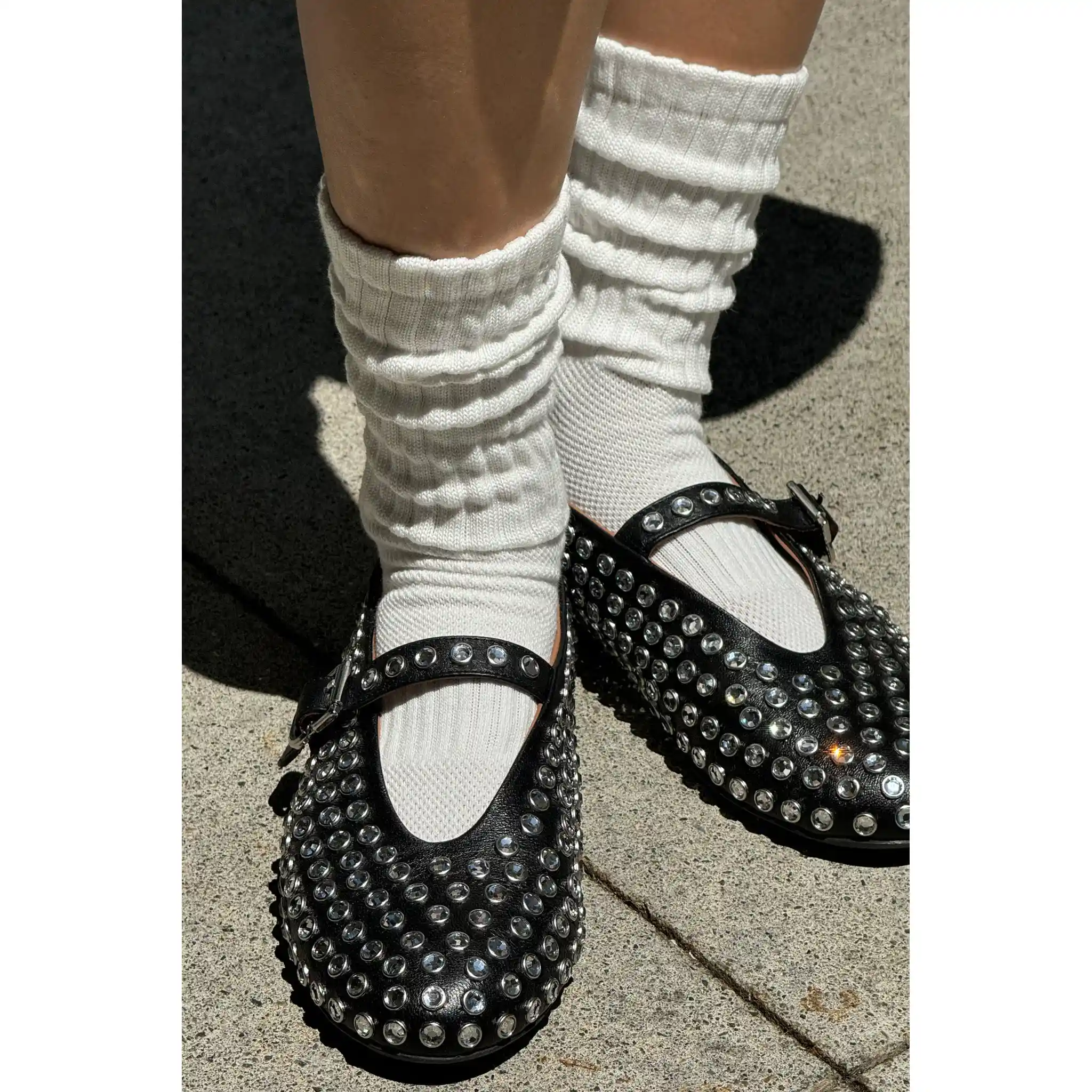 Le Bon Shoppe Ballet Socks, white - Image 2