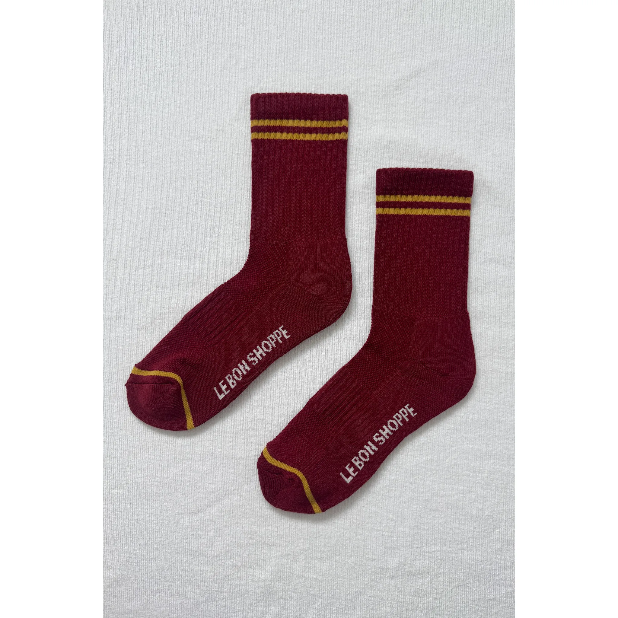 Le Bon Shoppe Boyfriend Socks, cardinal - Image 5