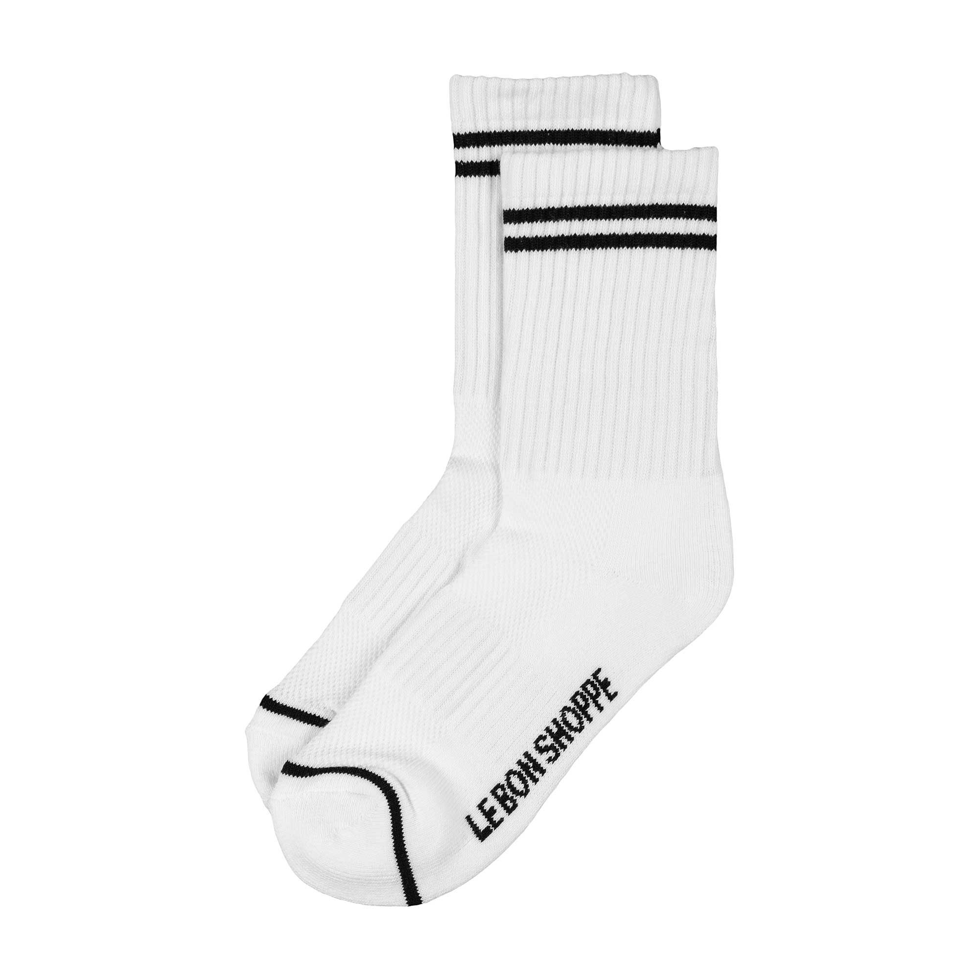 Le Bon Shoppe Boyfriend Socks, classic white