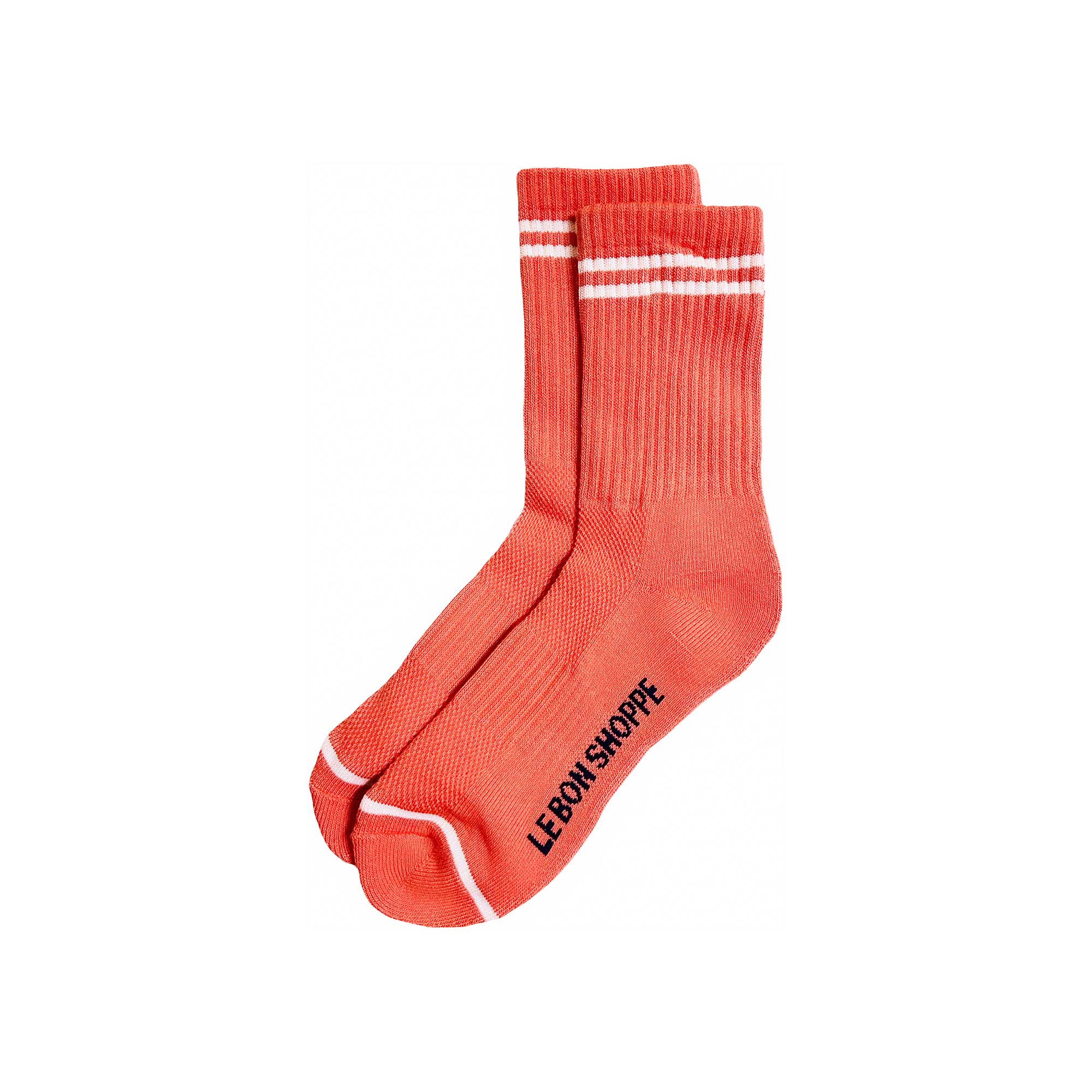 Le Bon Shoppe Boyfriend Socks, Coral
