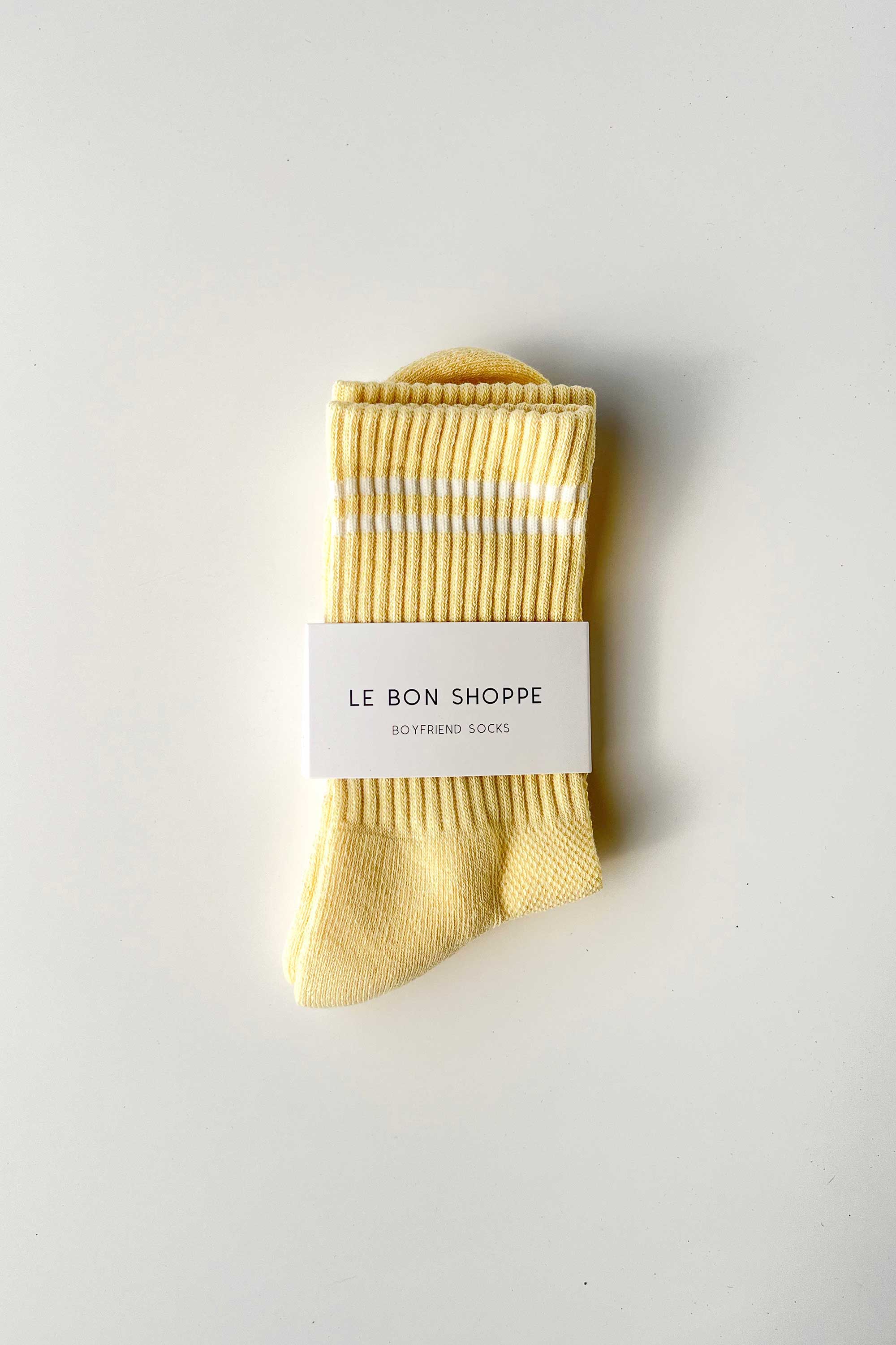 Le Bon Shoppe Boyfriend Socks, lemonade - Image 5
