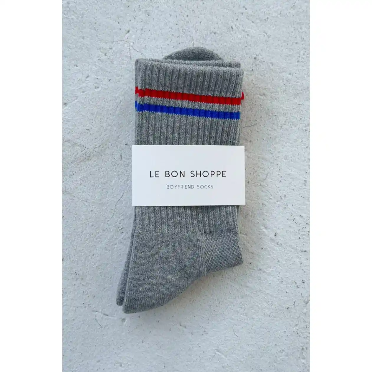 Le Bon Shoppe Boyfriend Socks, true grey - Image 2