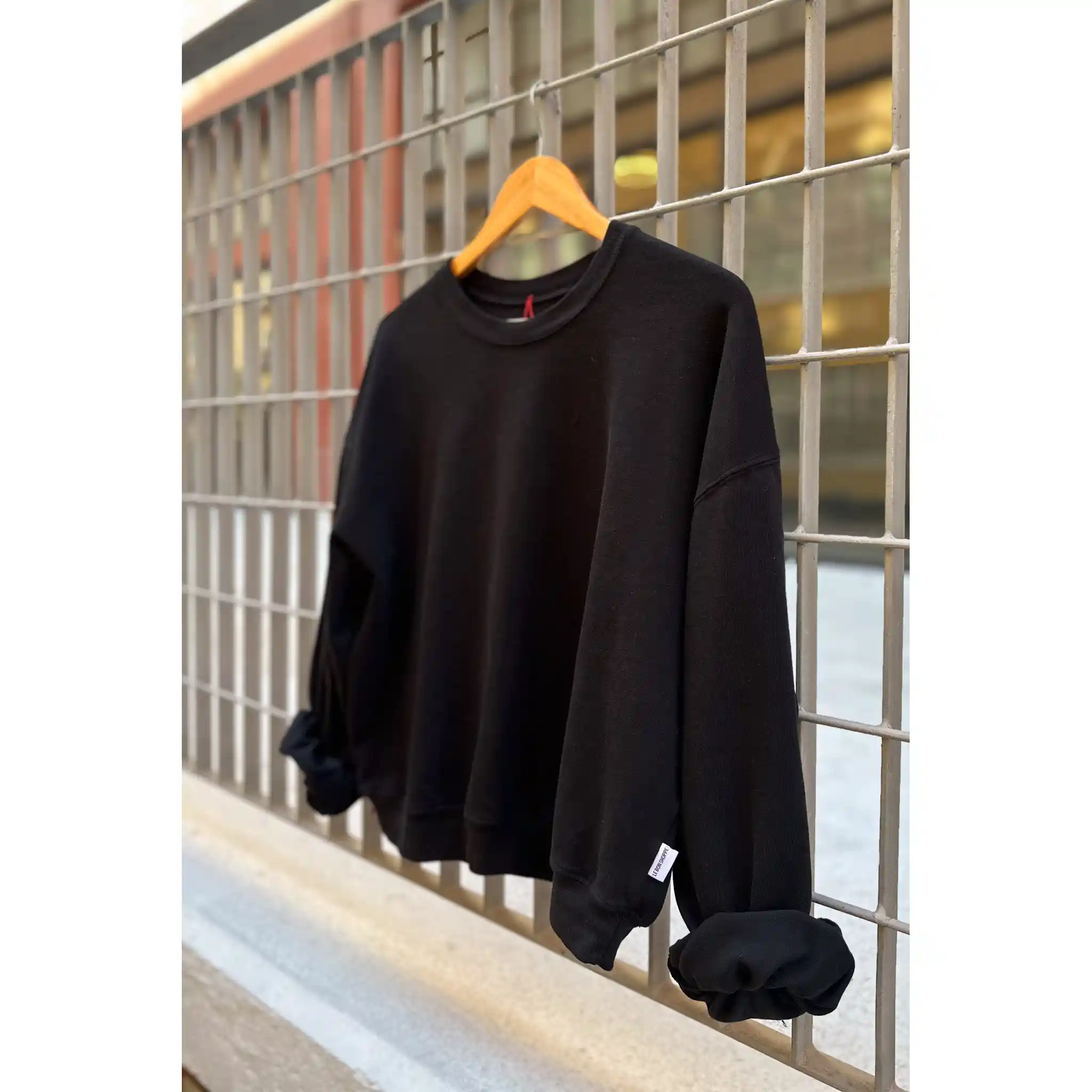 Le Bon Shoppe Cali Jersey Sweatshirt, true black - Image 2