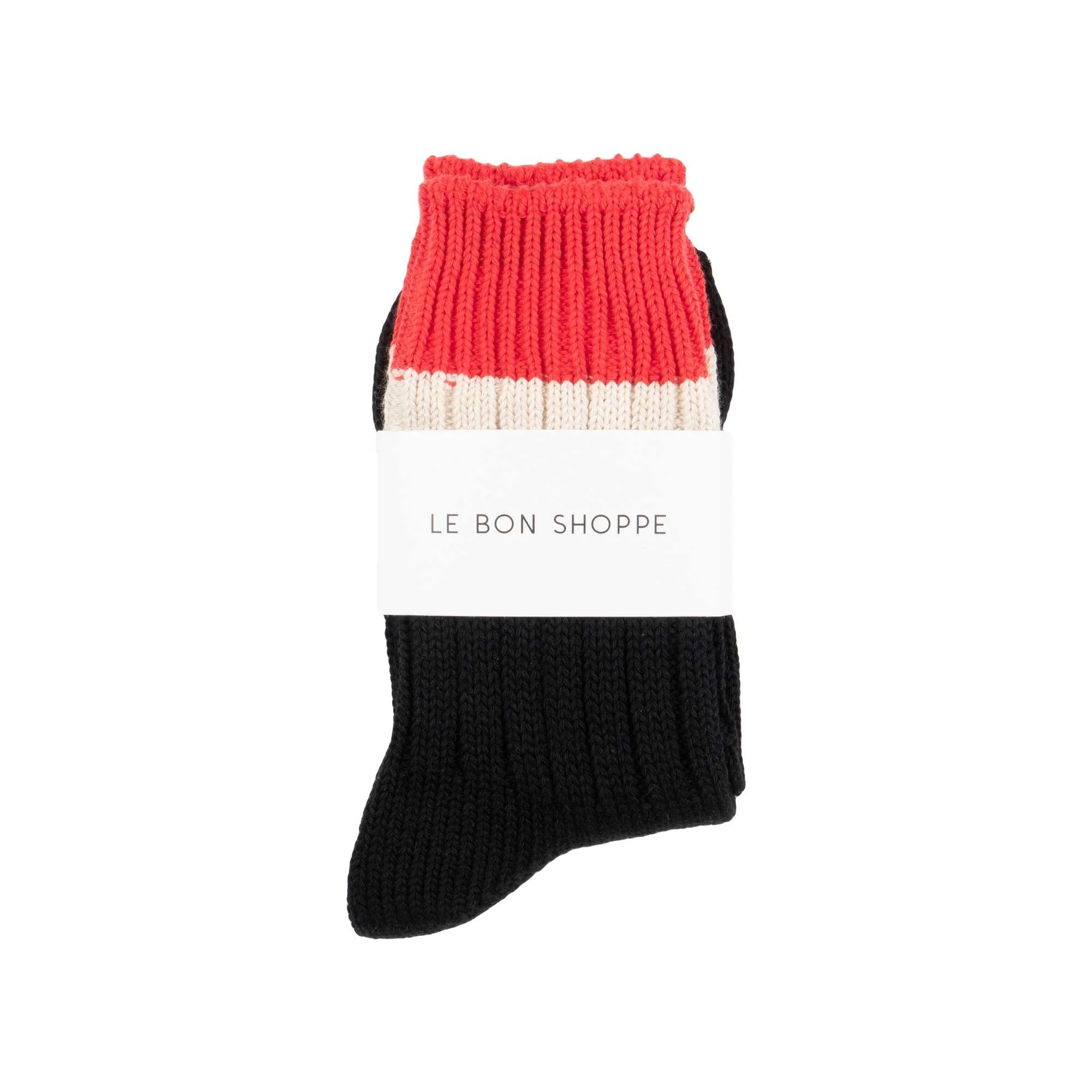 Le Bon Shoppe Camp Socks, Black - Image 2