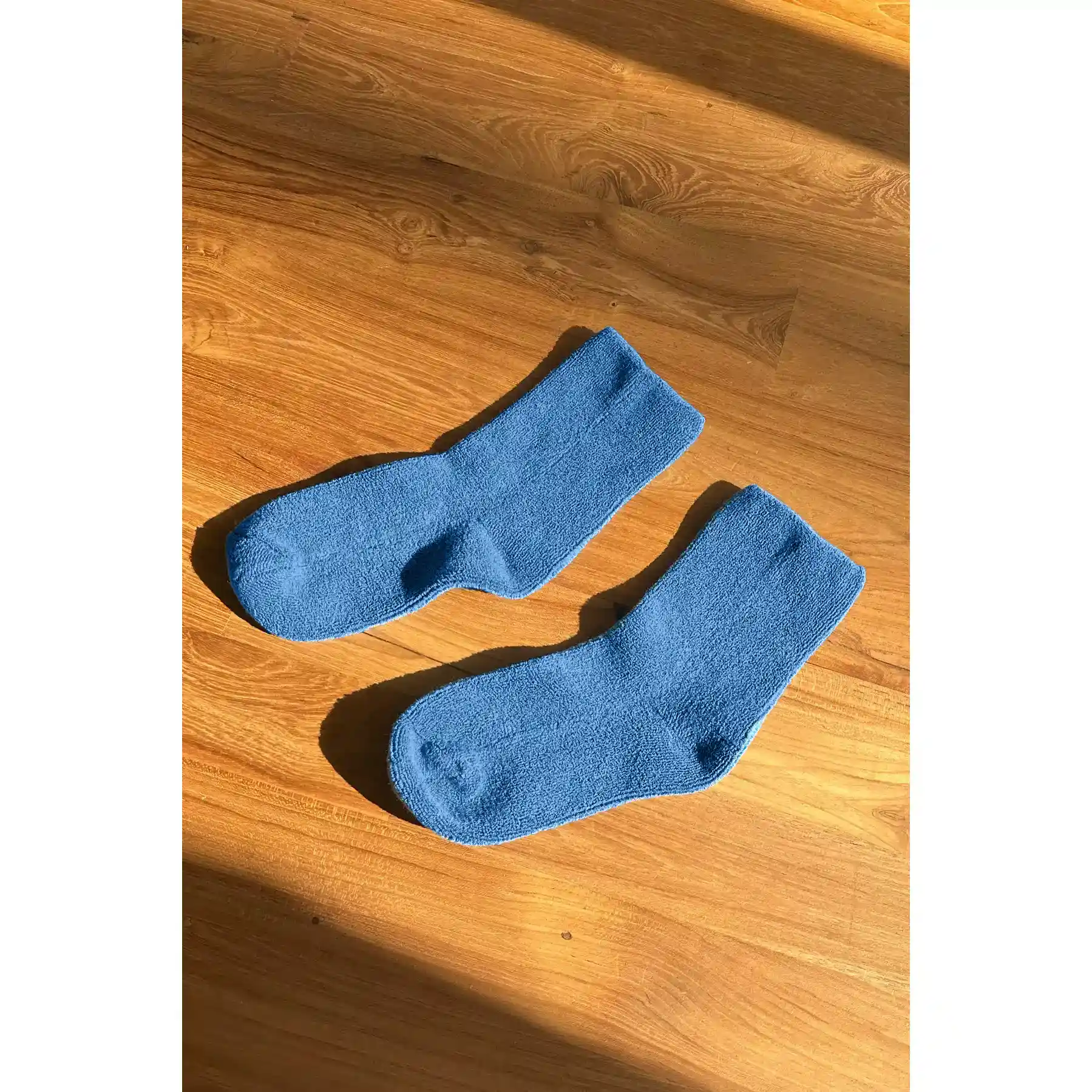 Le Bon Shoppe Womens Cloud Socks, cerulian - Image 2