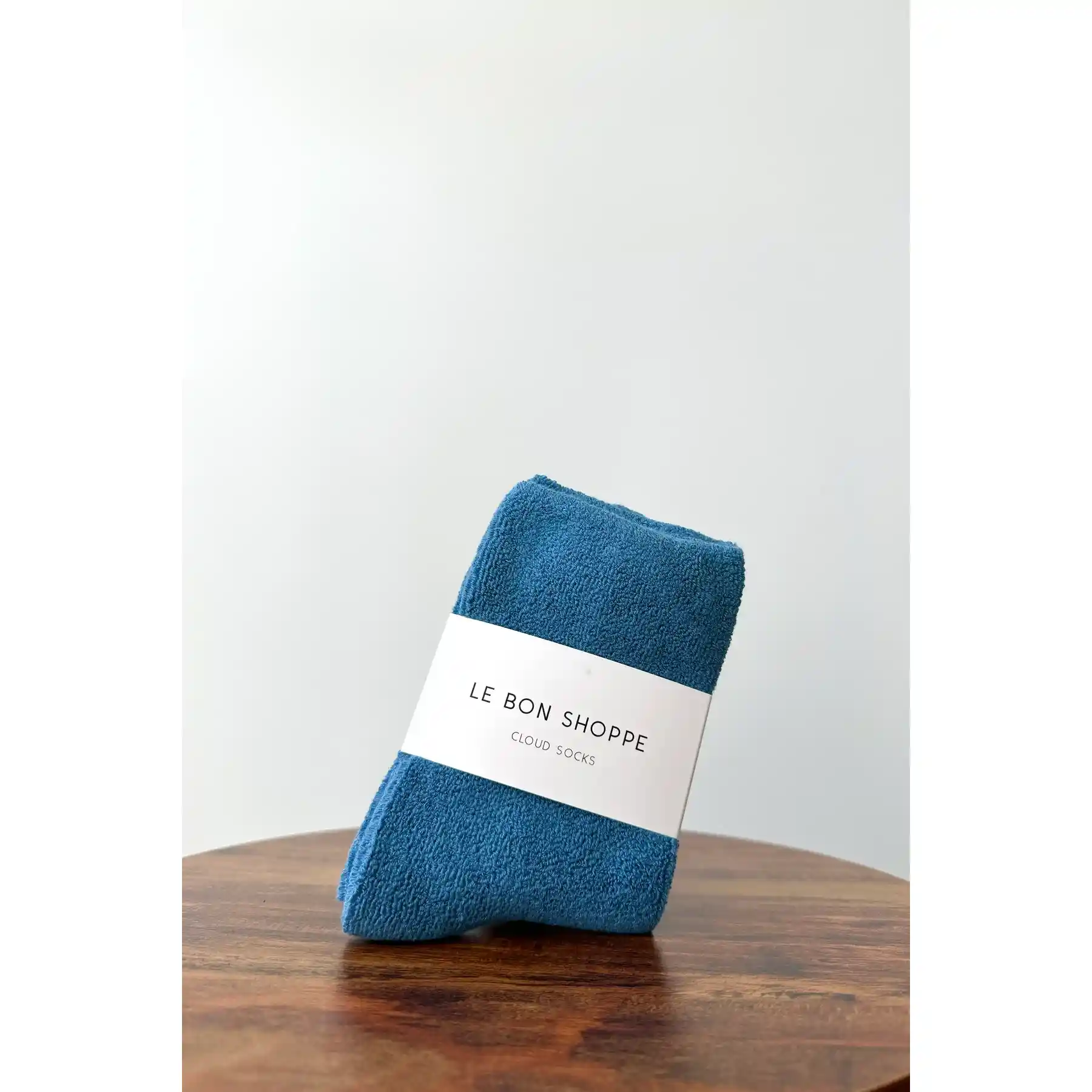 Le Bon Shoppe Womens Cloud Socks, cerulian - Image 4