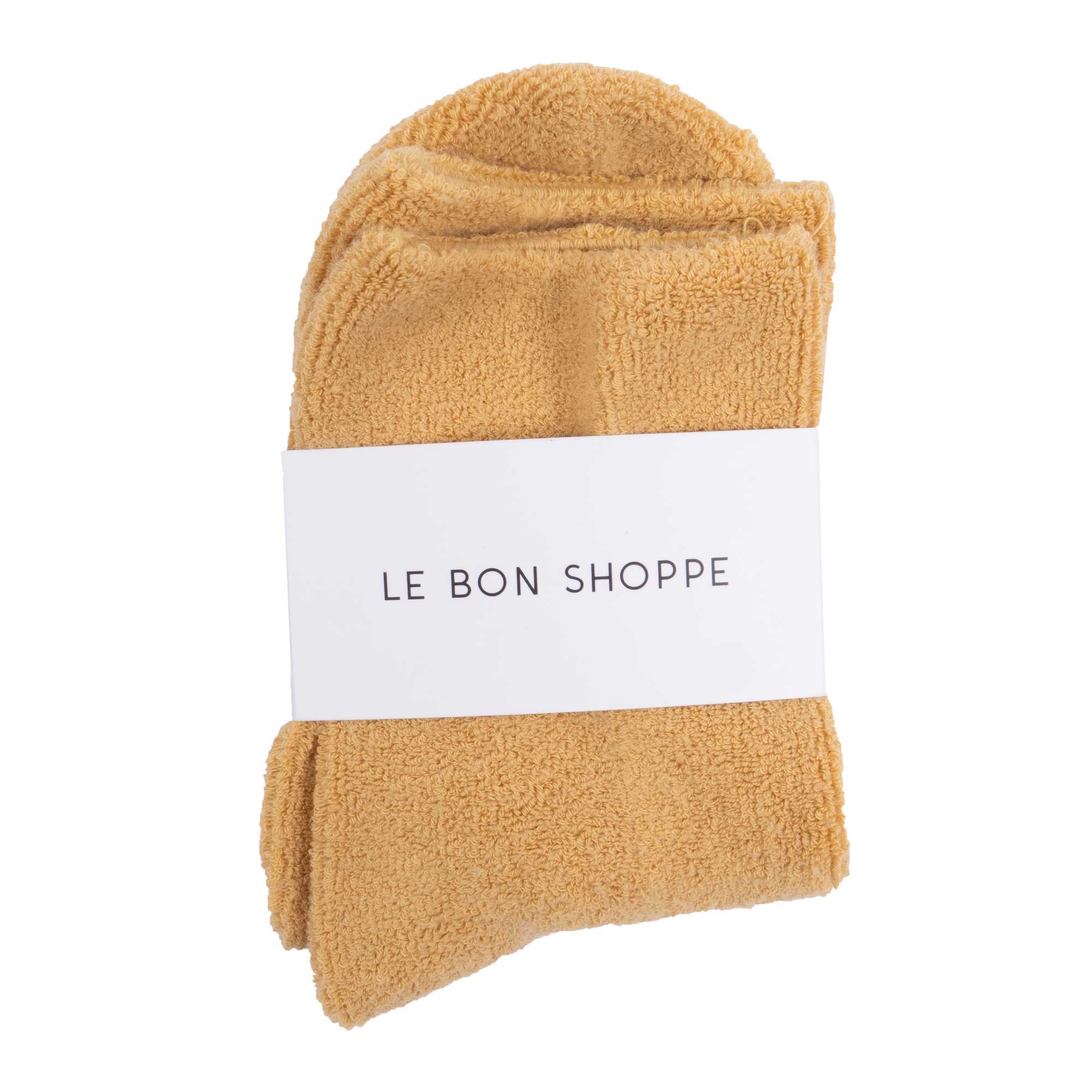 Le Bon Shoppe Cloud Socks, Honey - Image 2