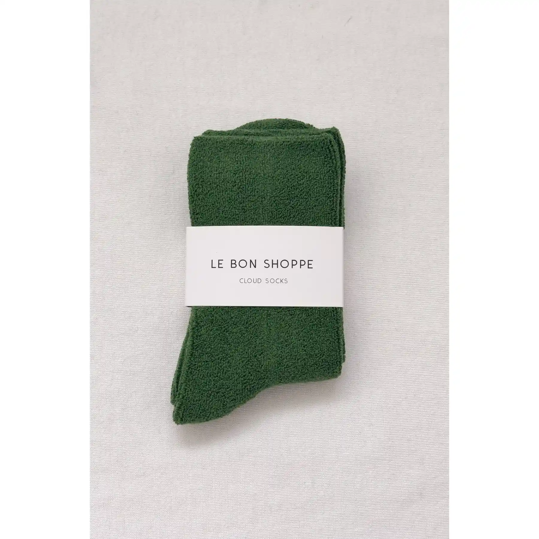 Le Bon Shoppe Womens Cloud Socks, kale - Image 4