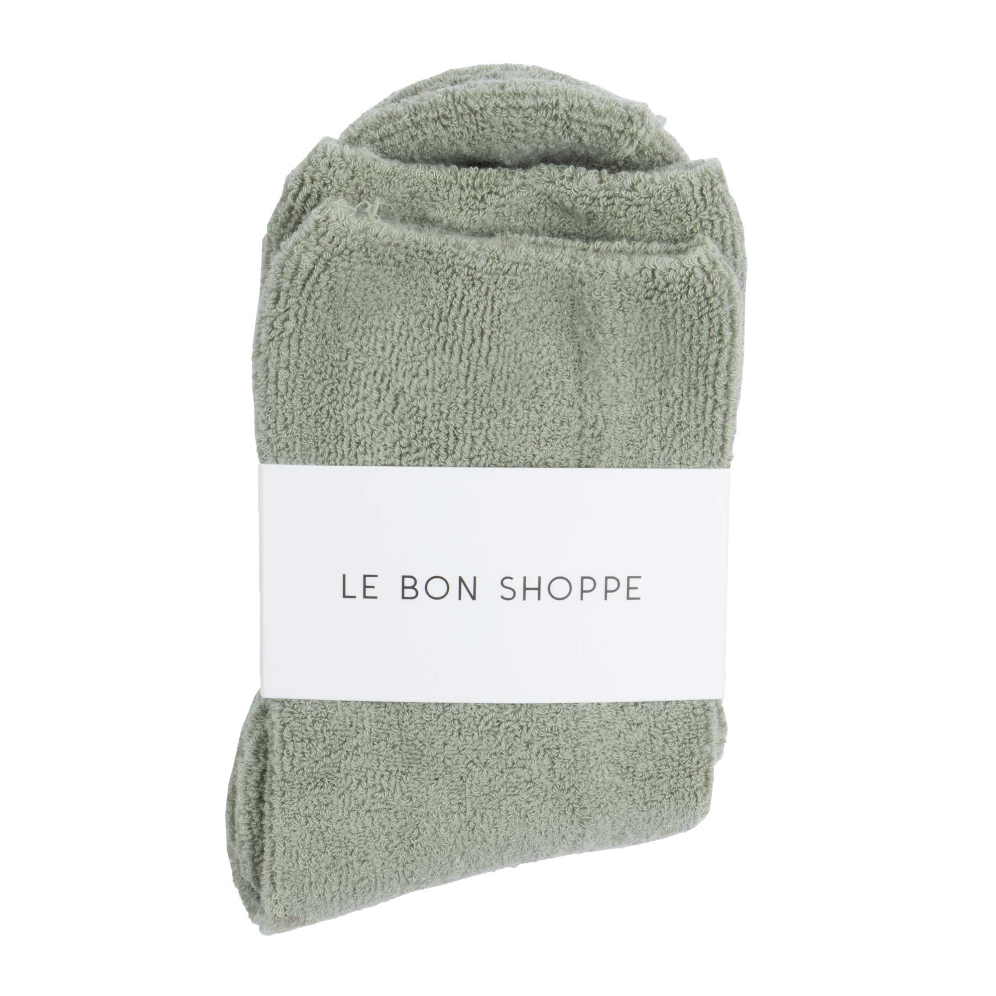 Le Bon Shoppe Cloud Socks, Matcha - Image 2