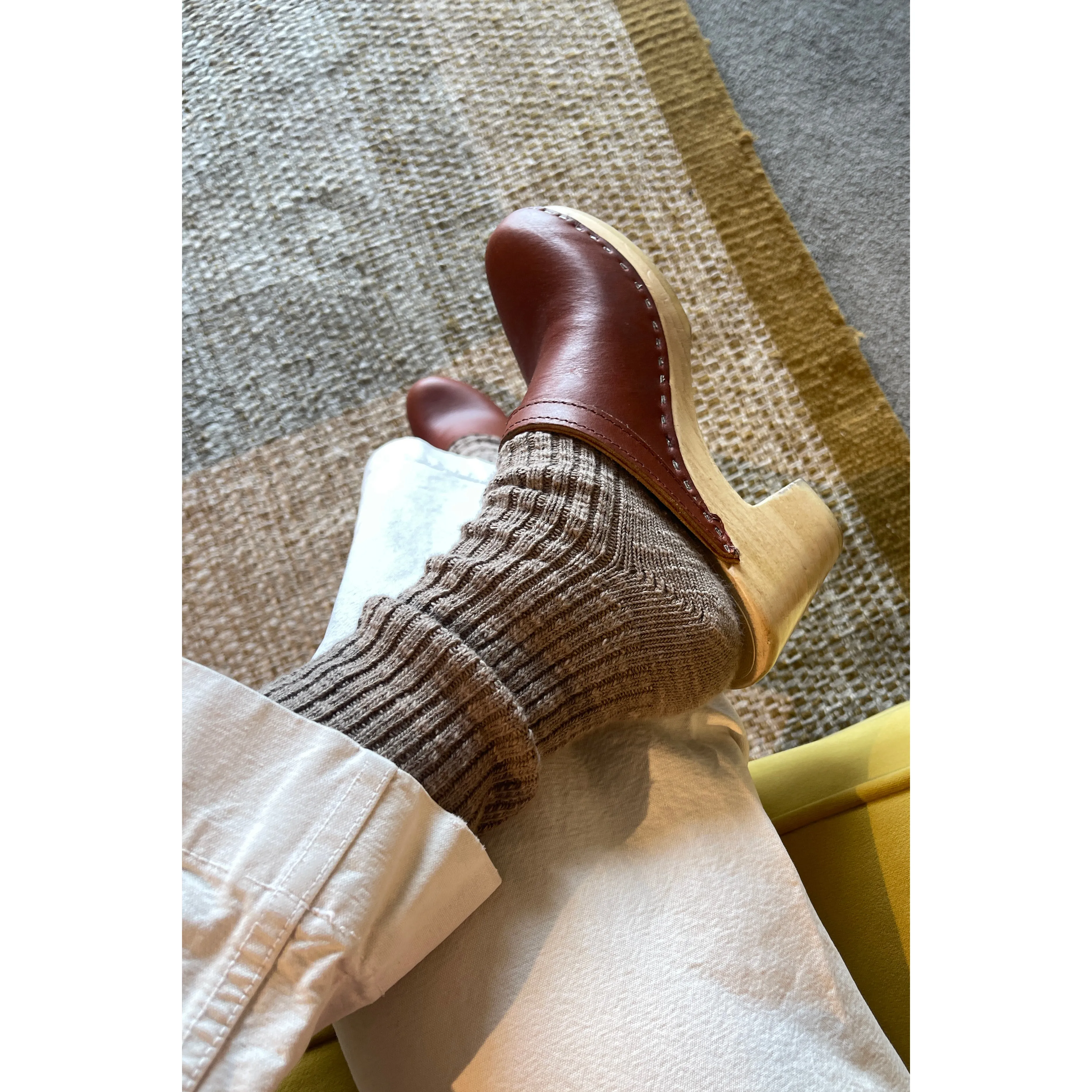 Le Bon Shoppe Cottage Socks, flax