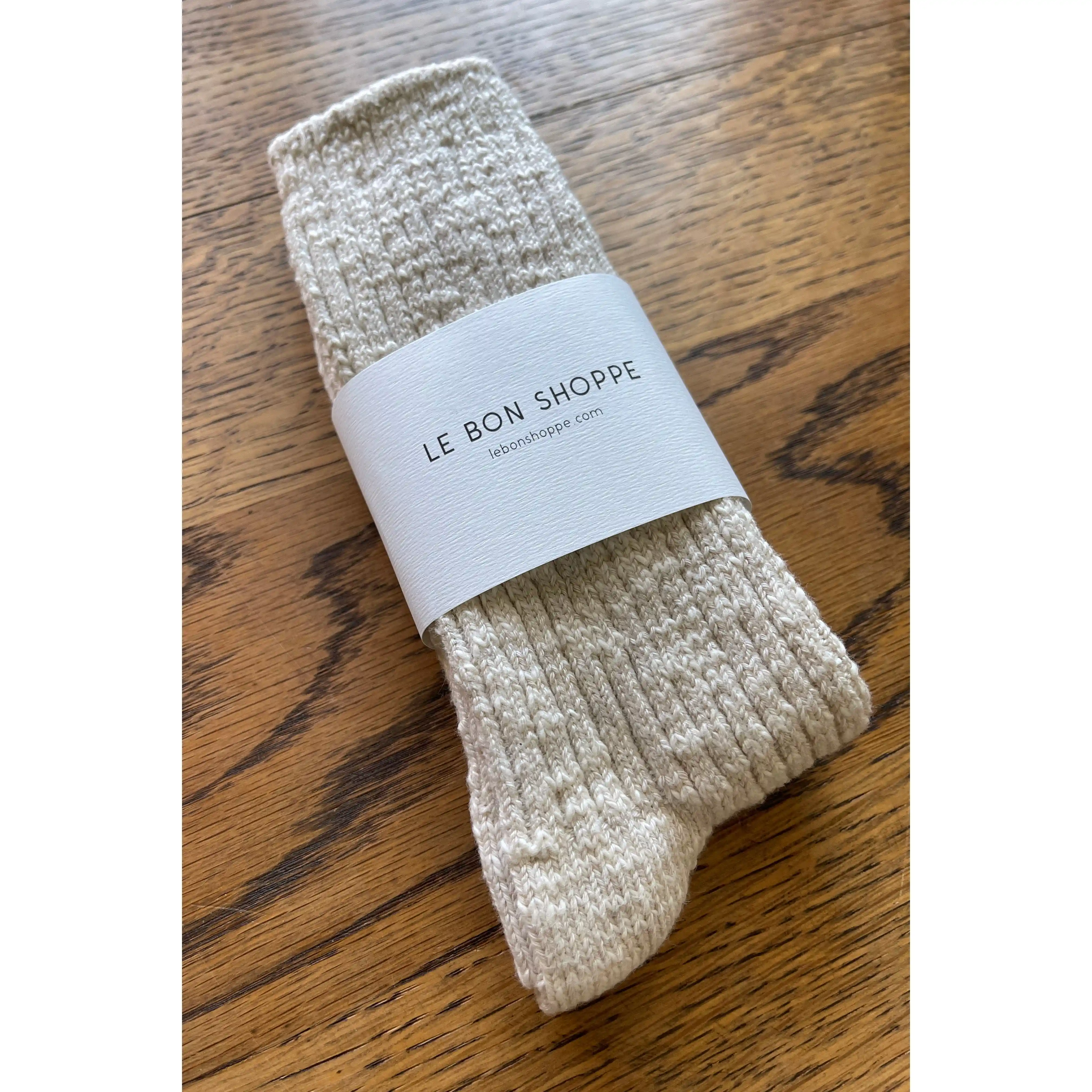 Le Bon Shoppe Cottage Socks, oatmeal - Image 4