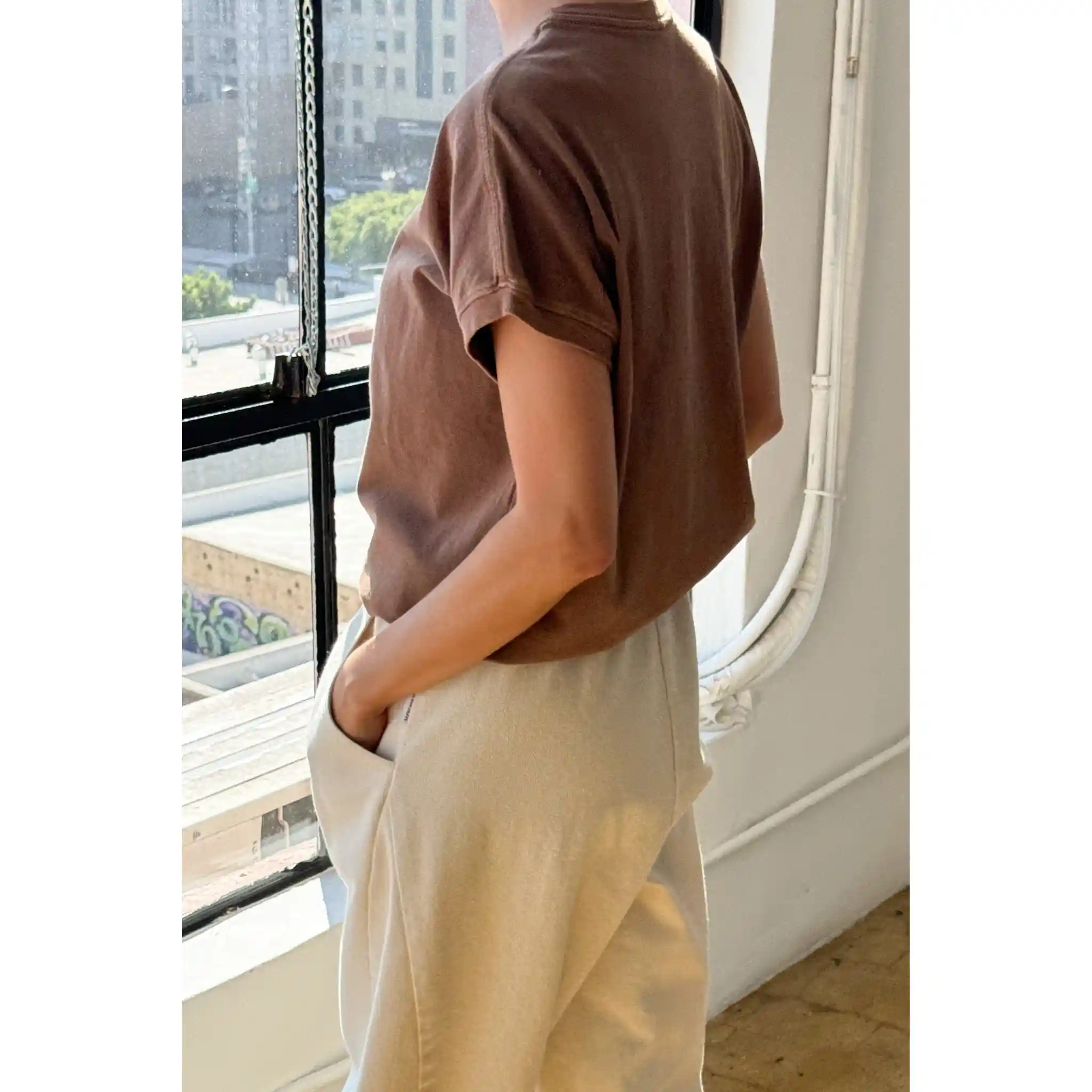 Le Bon Shoppe Ease Tee, chocolate - Image 7