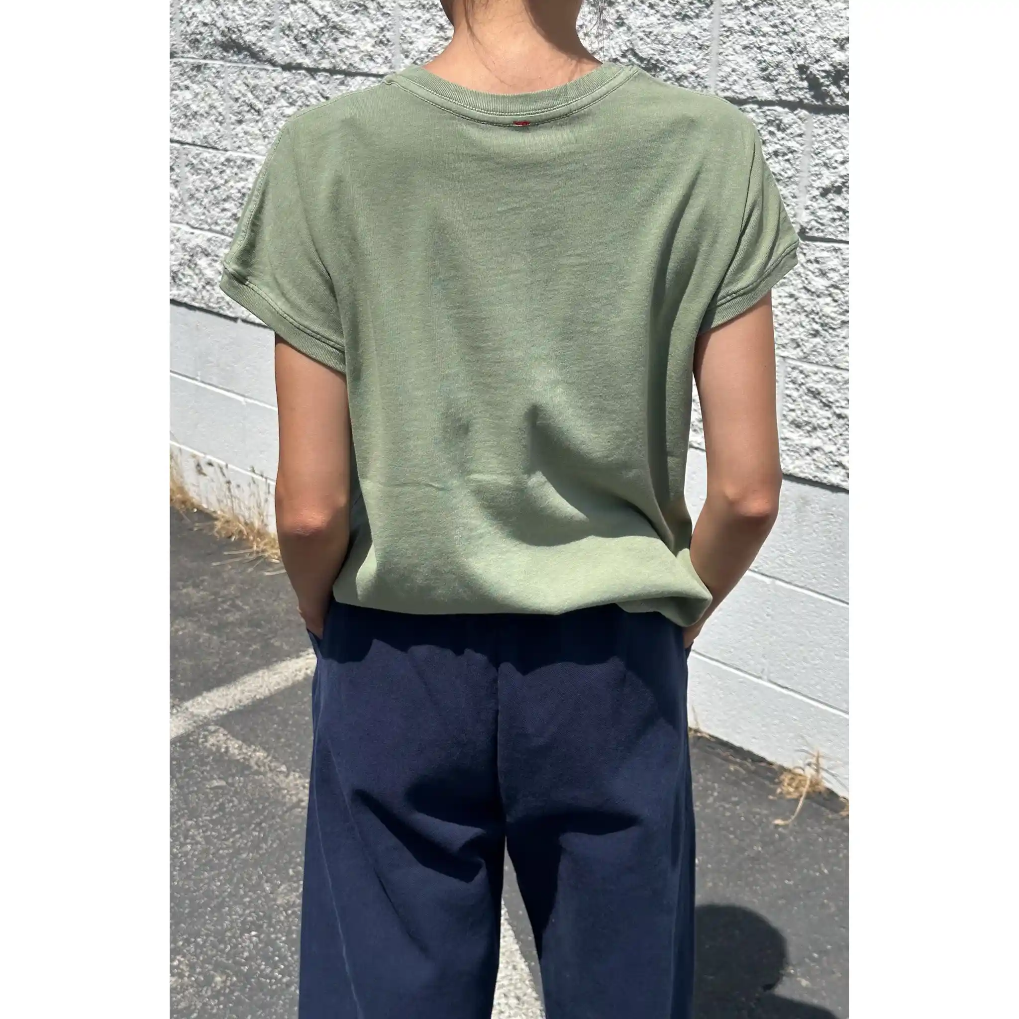 Le Bon Shoppe Ease Tee, matcha - Image 3