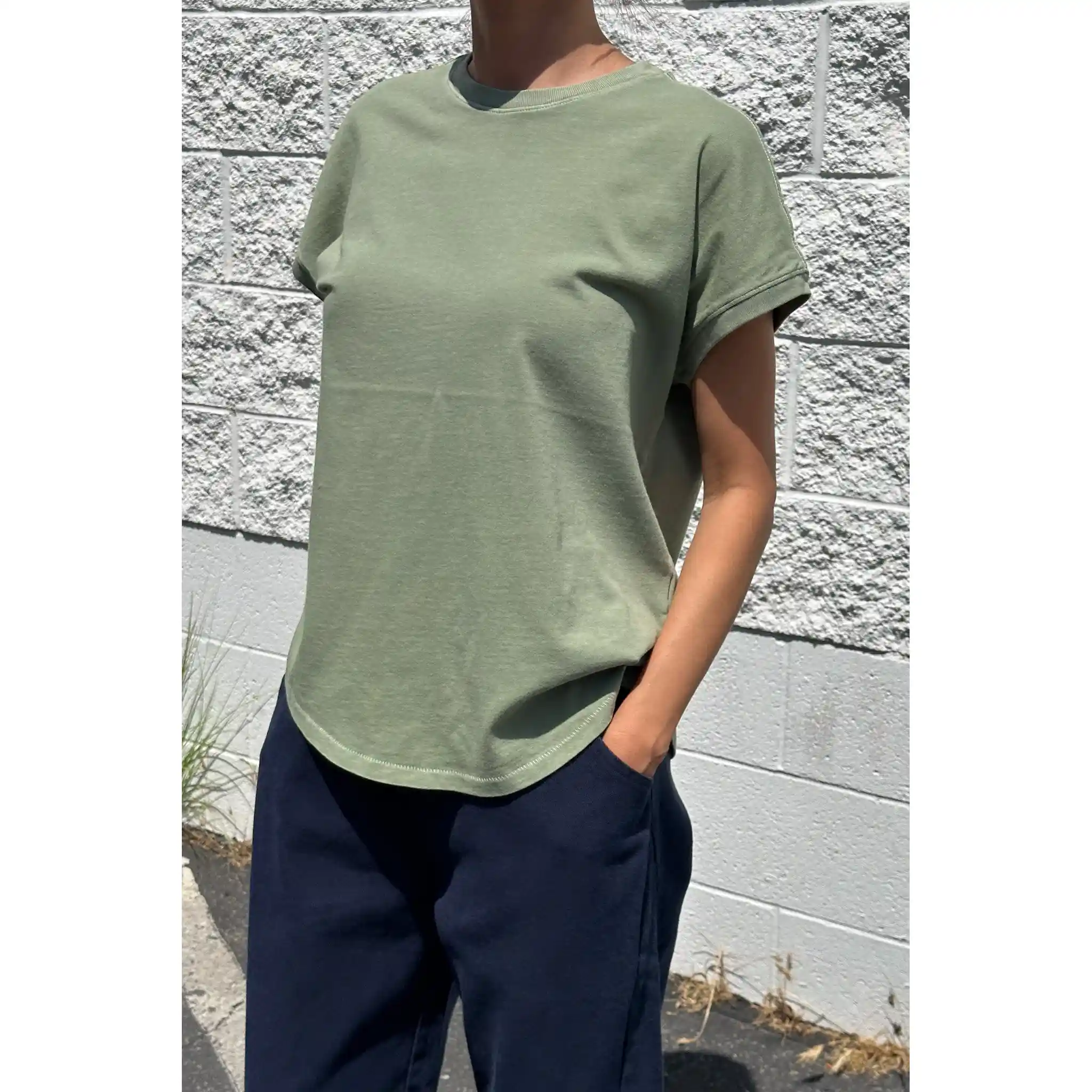 Le Bon Shoppe Ease Tee, matcha - Image 4