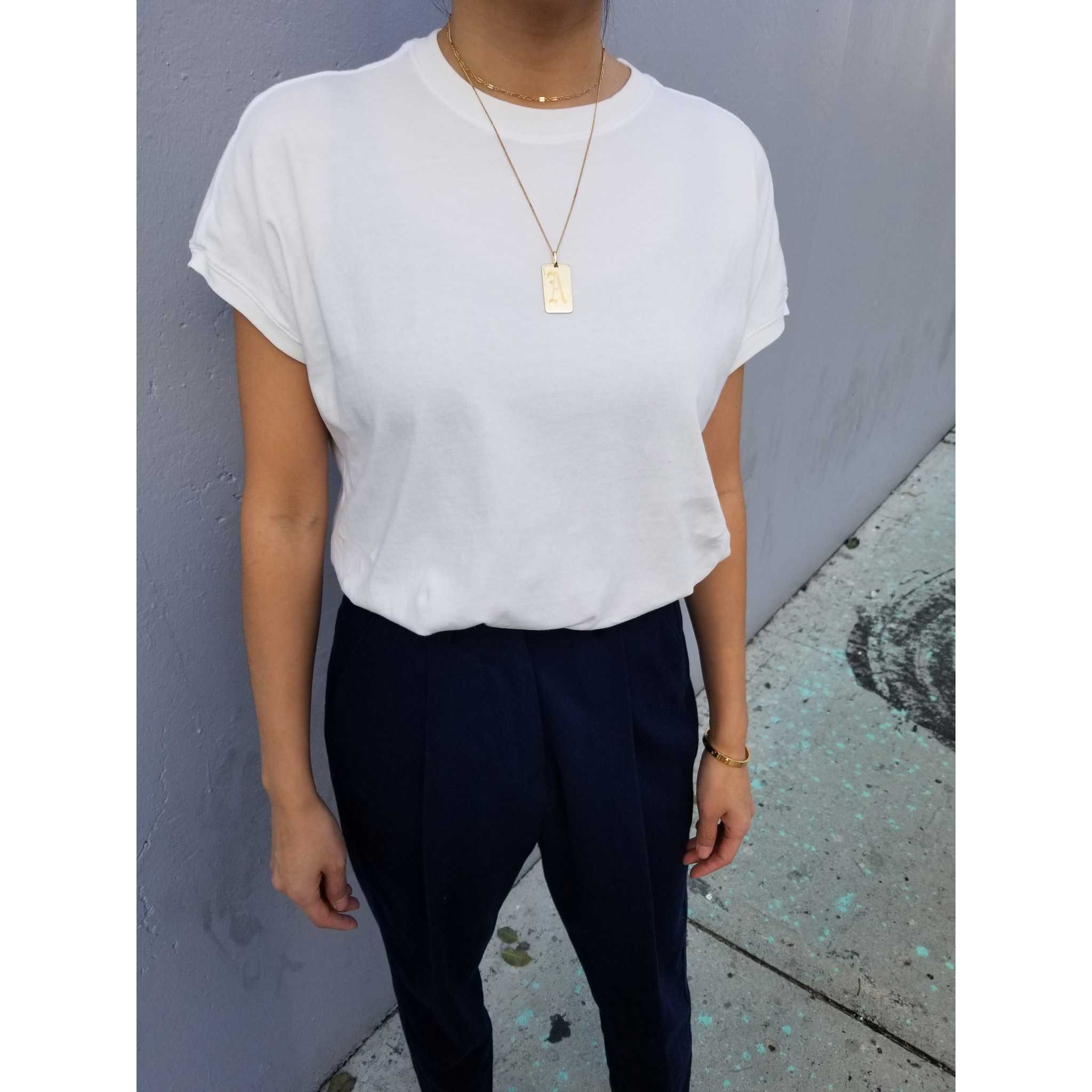 Le Bon Shoppe Ease Tee, vintage white - Image 3
