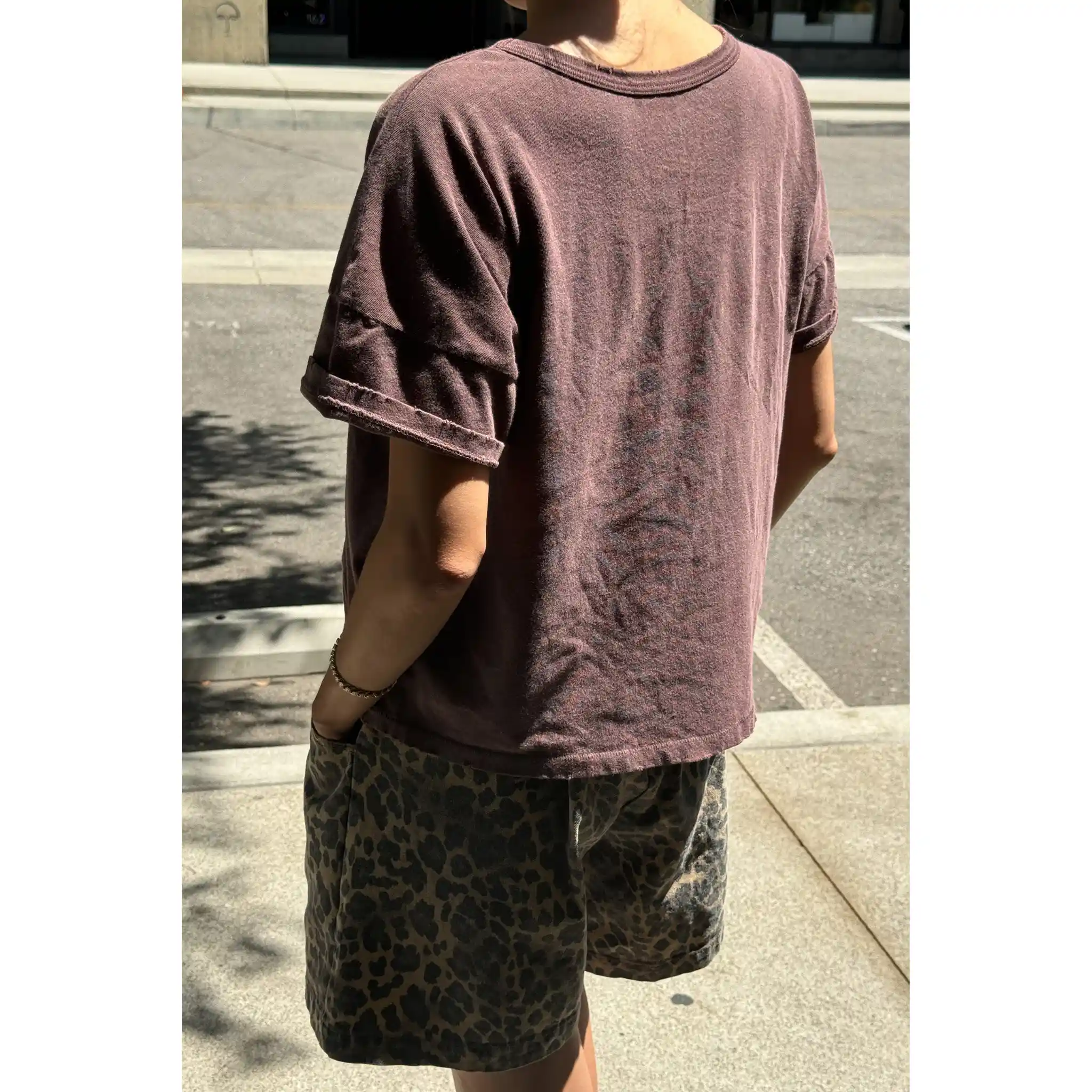 Le Bon Shoppe Womens Fille Tee, coffee - Image 3