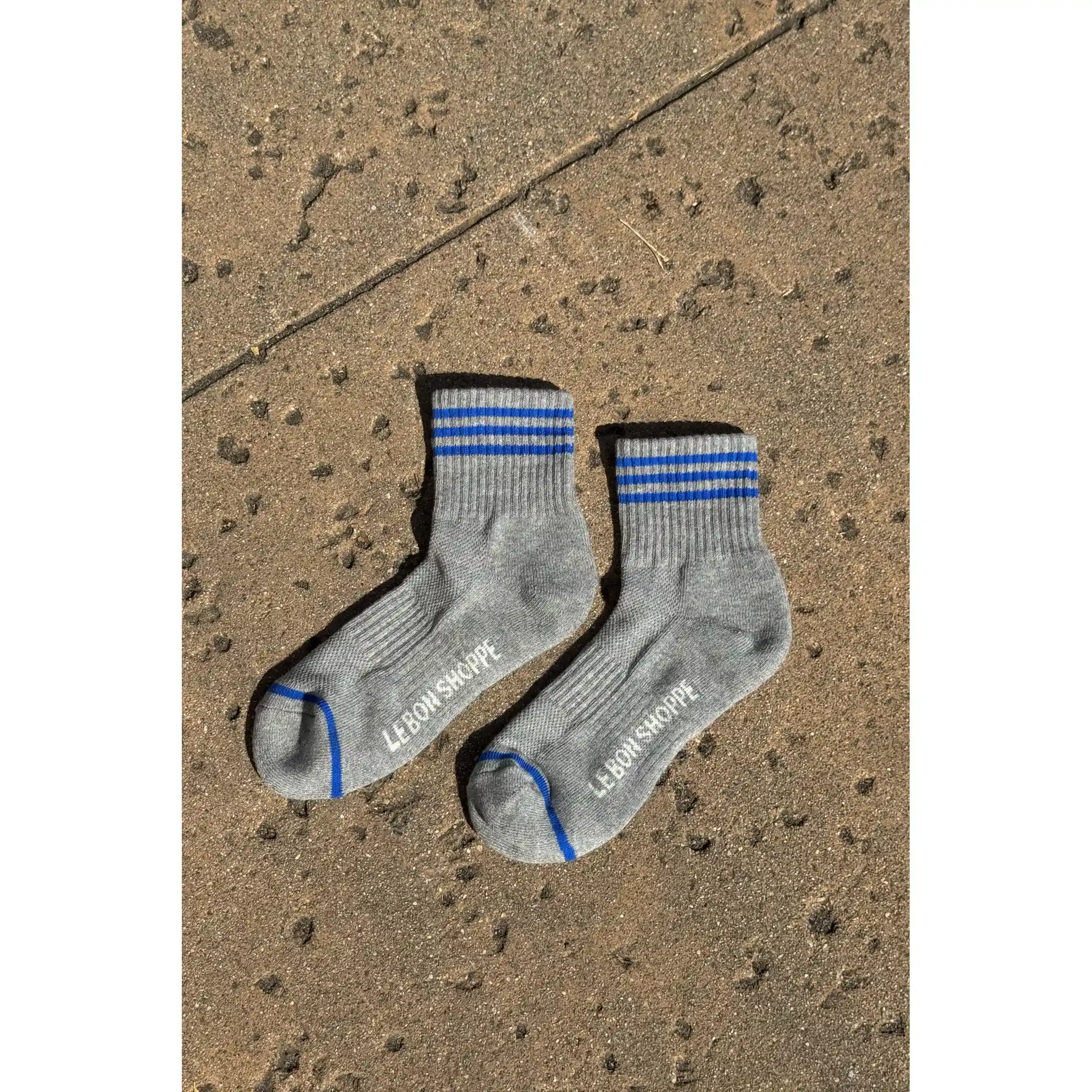 Le Bon Shoppe Girlfriend Socks, grey - Image 7