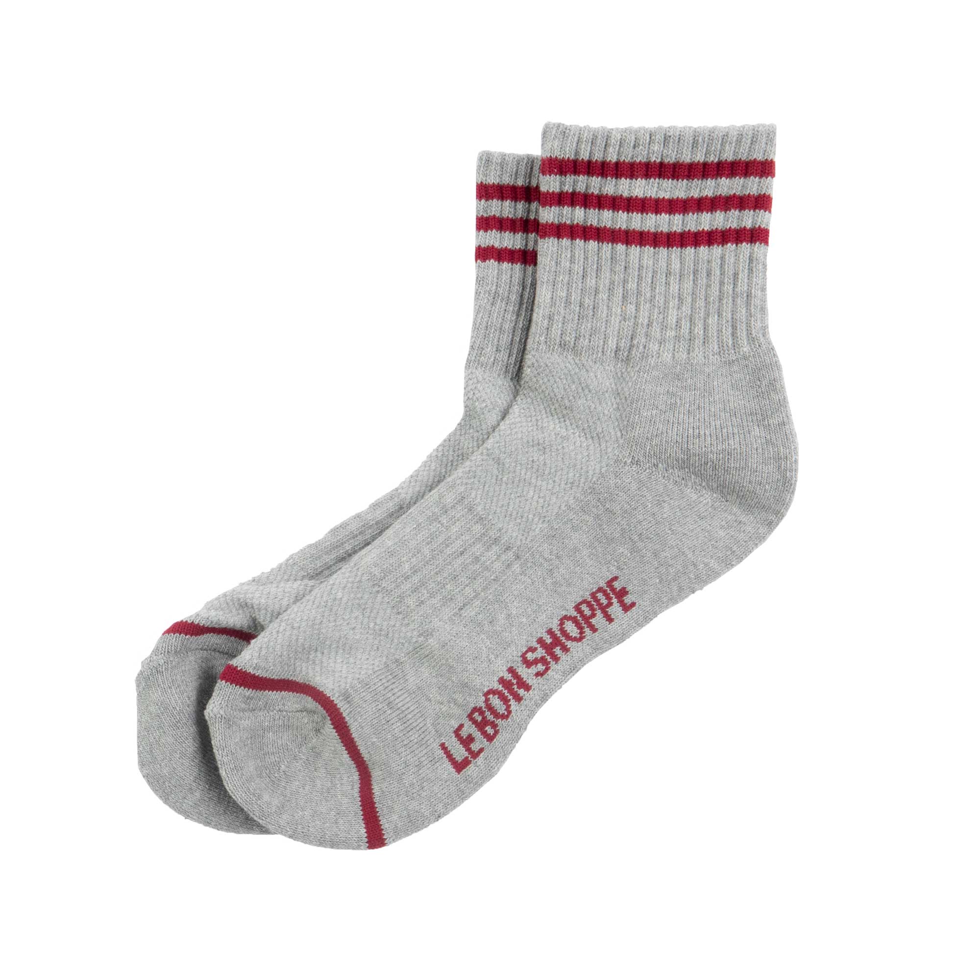 Le Bon Shoppe Girlfriend Socks, Heather Grey