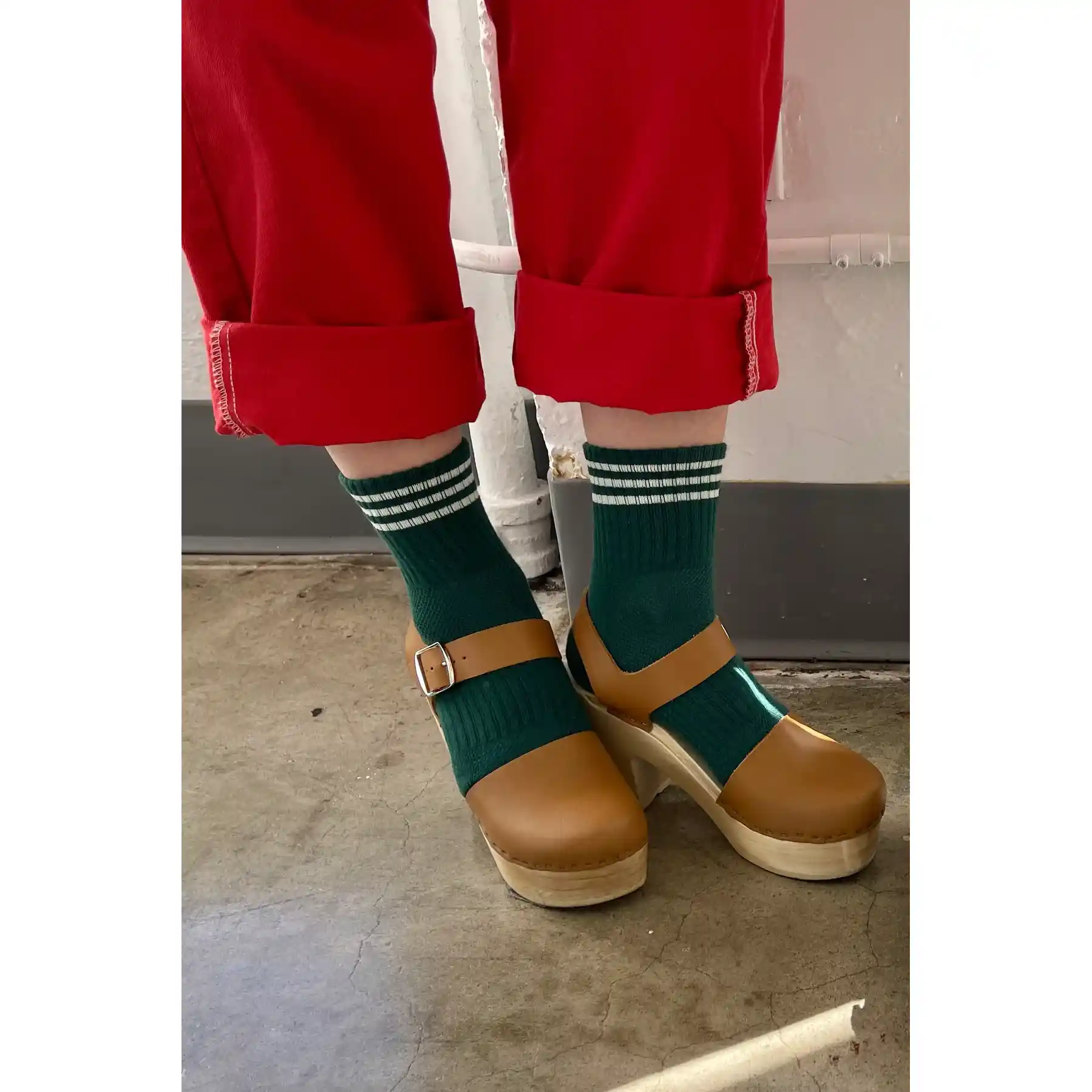 Le Bon Shoppe Girlfriend Socks, hunter