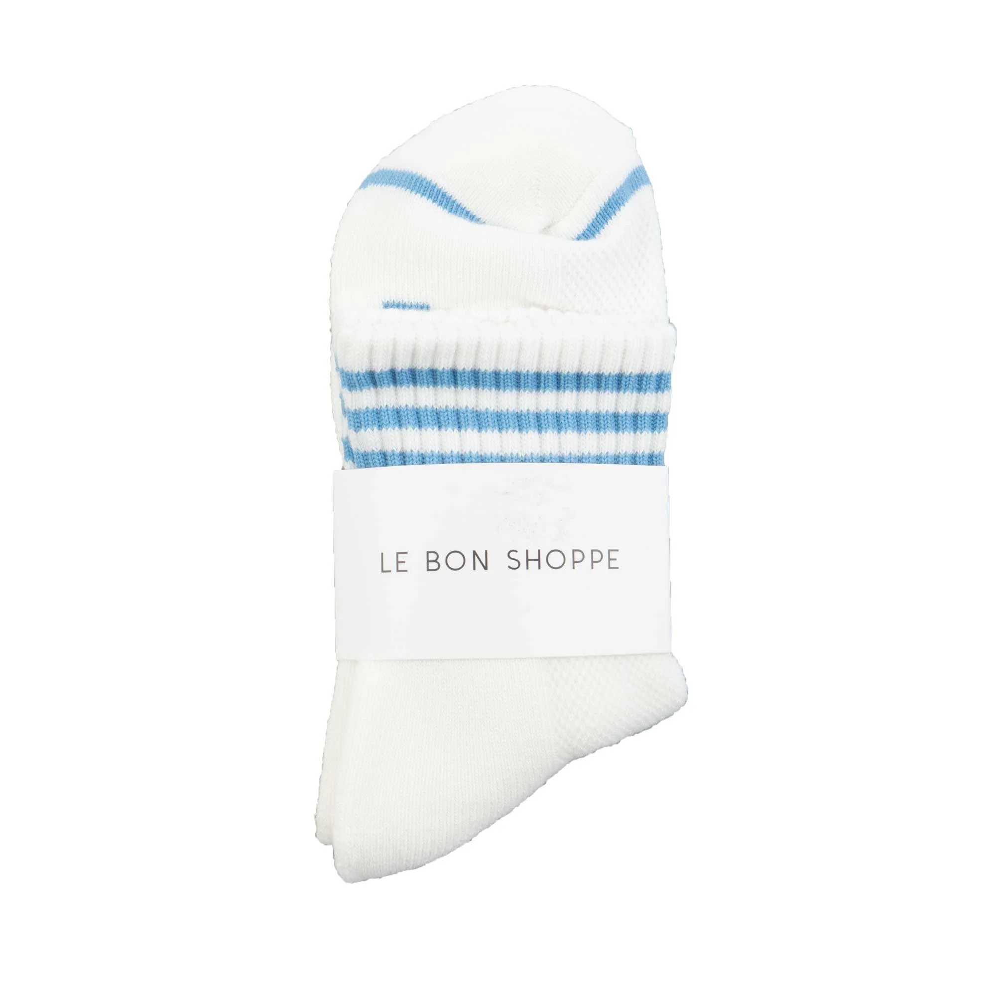 Le Bon Shoppe Girlfriend Socks, Ivory - Image 2