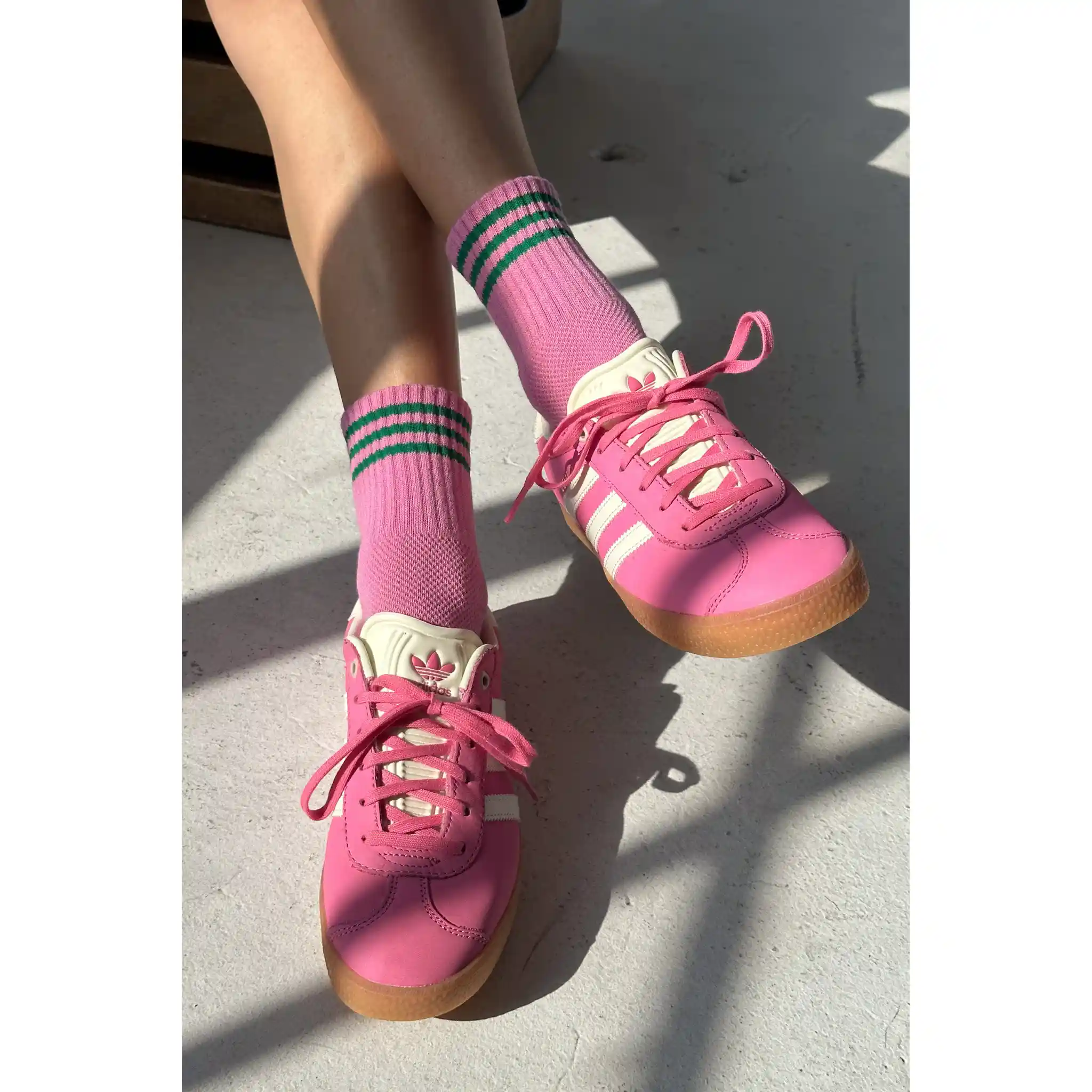 Le Bon Shoppe Girlfriend Socks, rose pink - Image 2