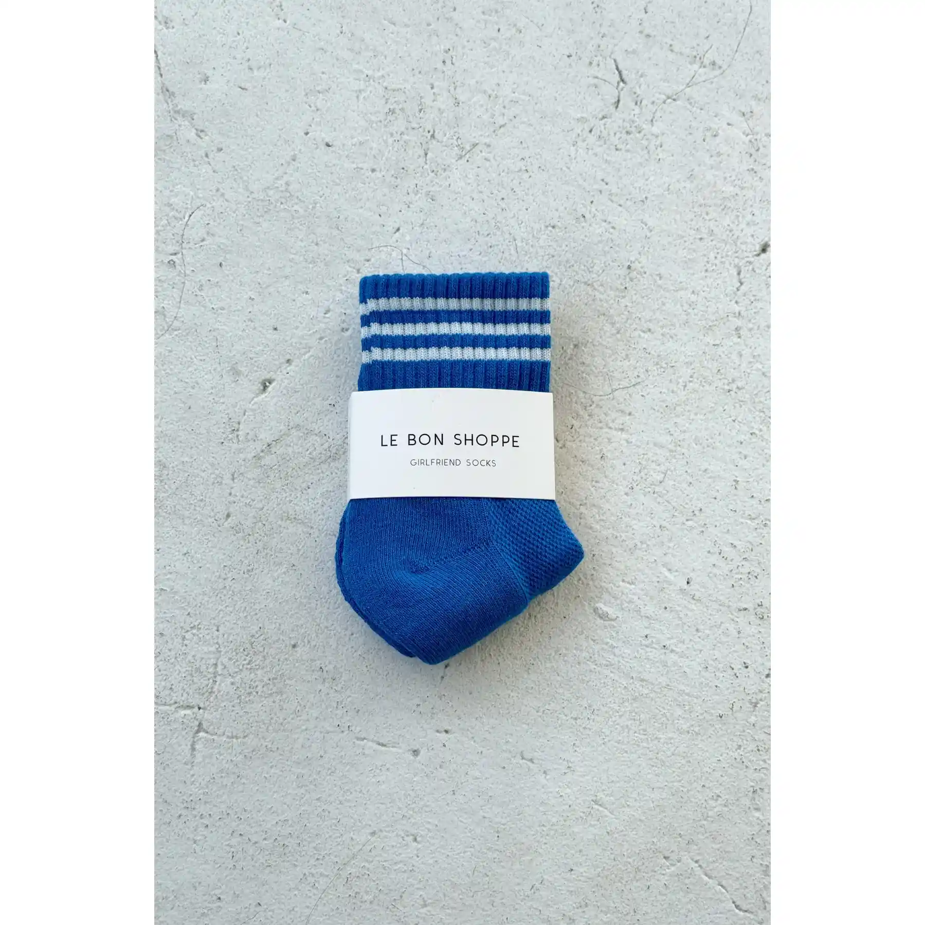 Le Bon Shoppe Girlfriend Socks, royal - Image 3