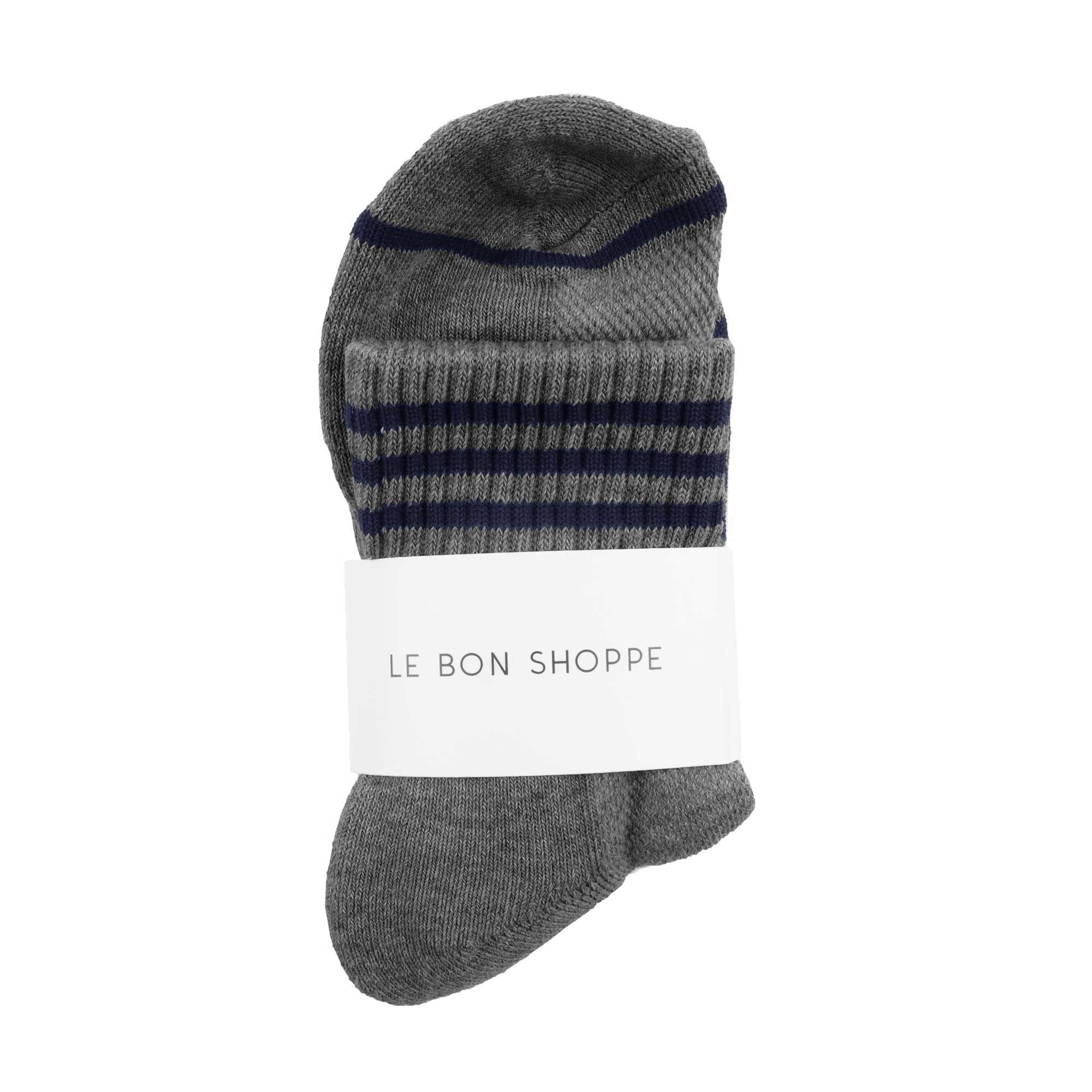 Le Bon Shoppe Girlfriend Socks, soot - Image 2
